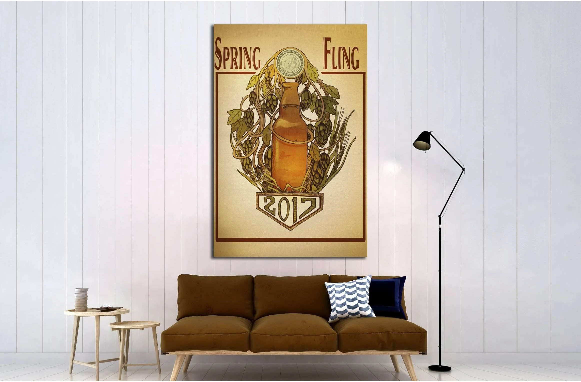 Art №3450 Ready to Hang Canvas Print - Zellart Canvas Prints ALL_Products, s-3450