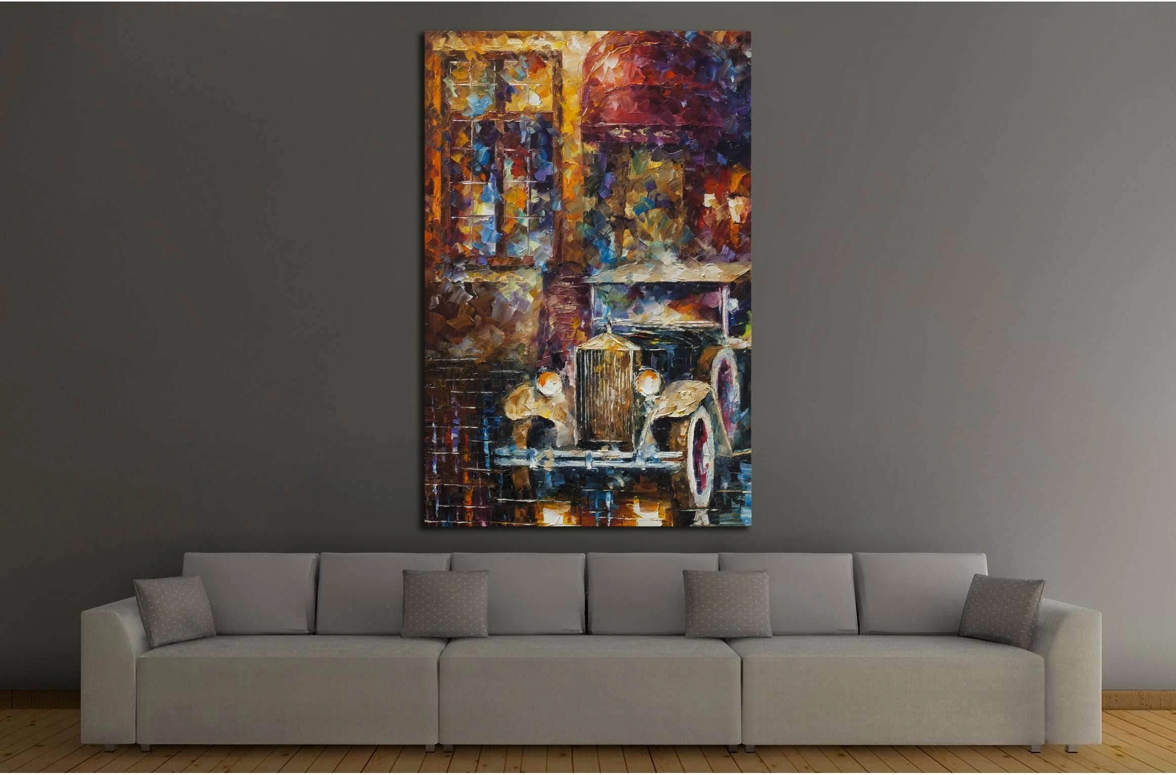 Art №3462 Ready to Hang Canvas Print - Zellart Canvas Prints ALL_Products, s-3462