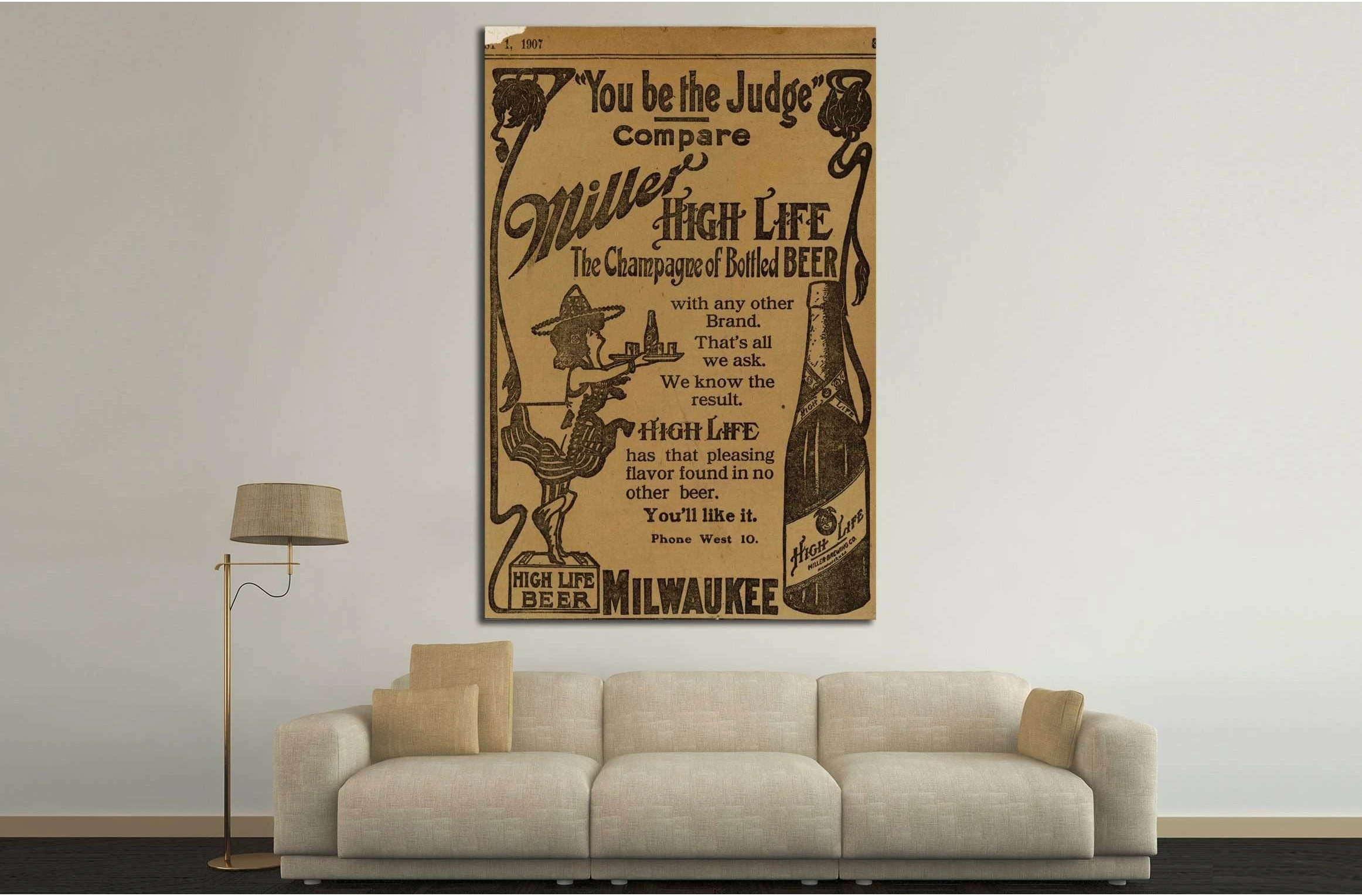 Art №3483 Ready to Hang Canvas Print - Zellart Canvas Prints ALL_Products, s-3483