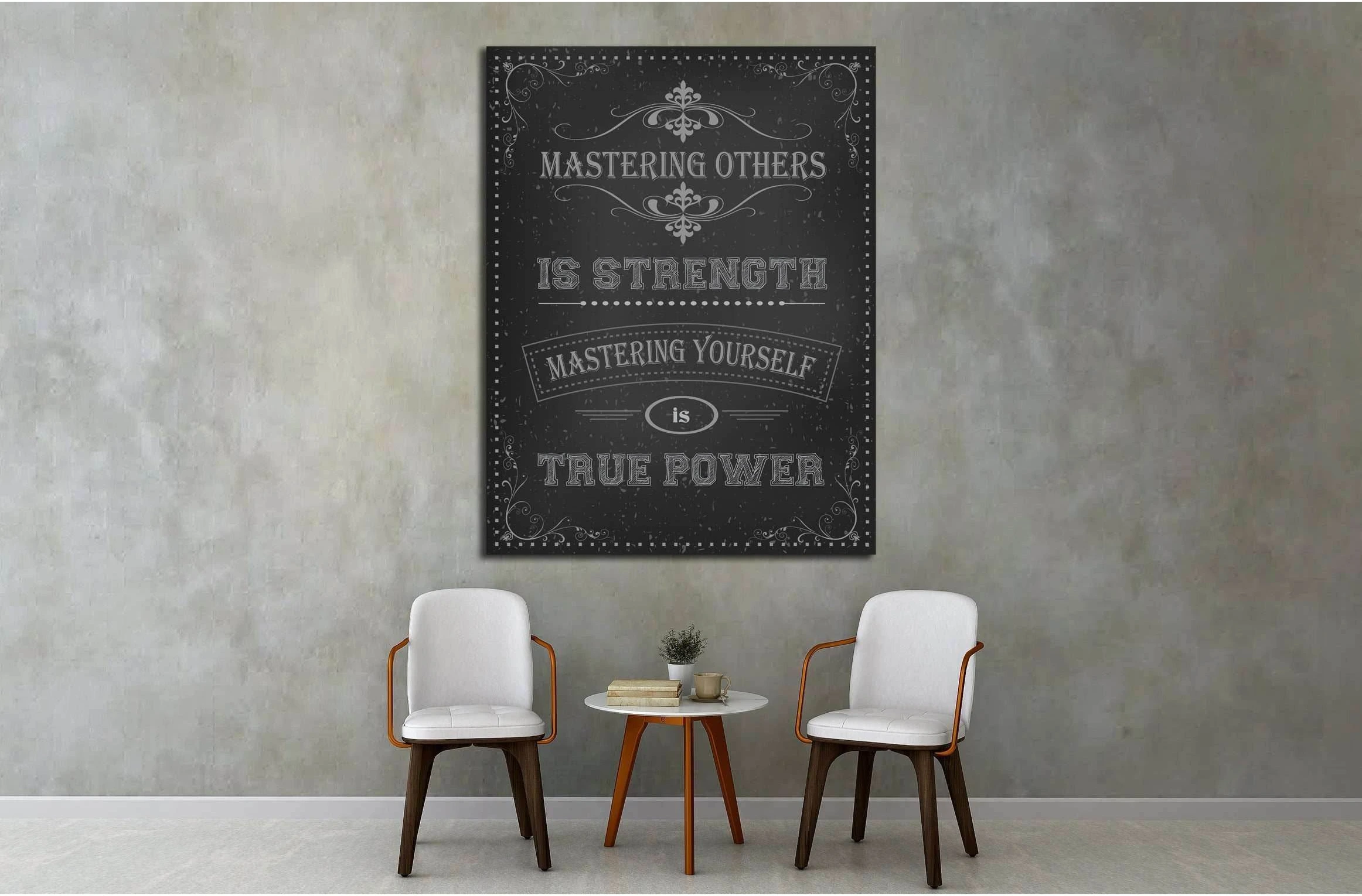 Art canvas in vintage style №4507 Ready to Hang Canvas Print - Zellart Canvas Prints ALL_Products, s-4507
