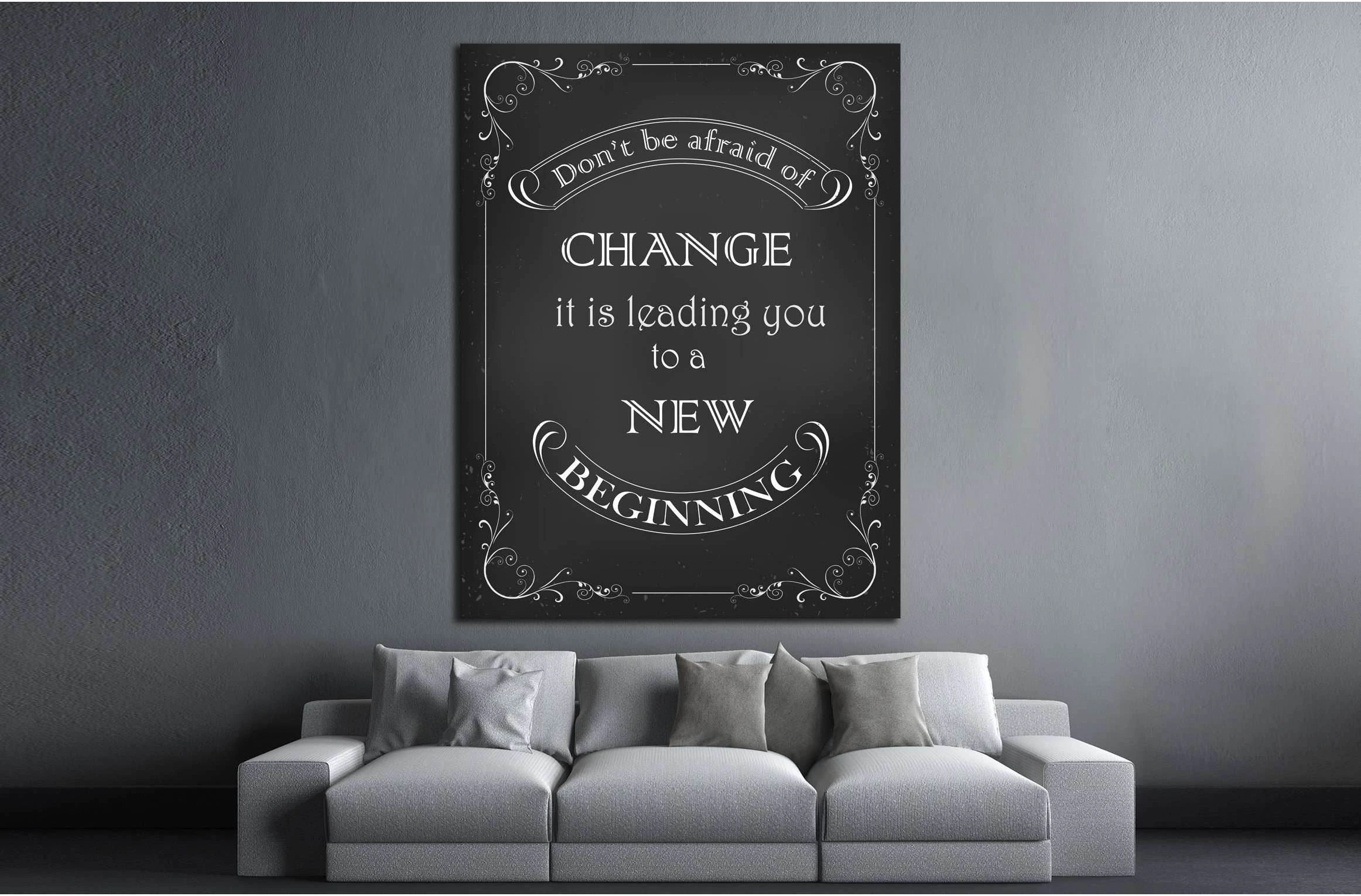 Art canvas in vintage style №4516 Ready to Hang Canvas Print - Zellart Canvas Prints ALL_Products, s-4516