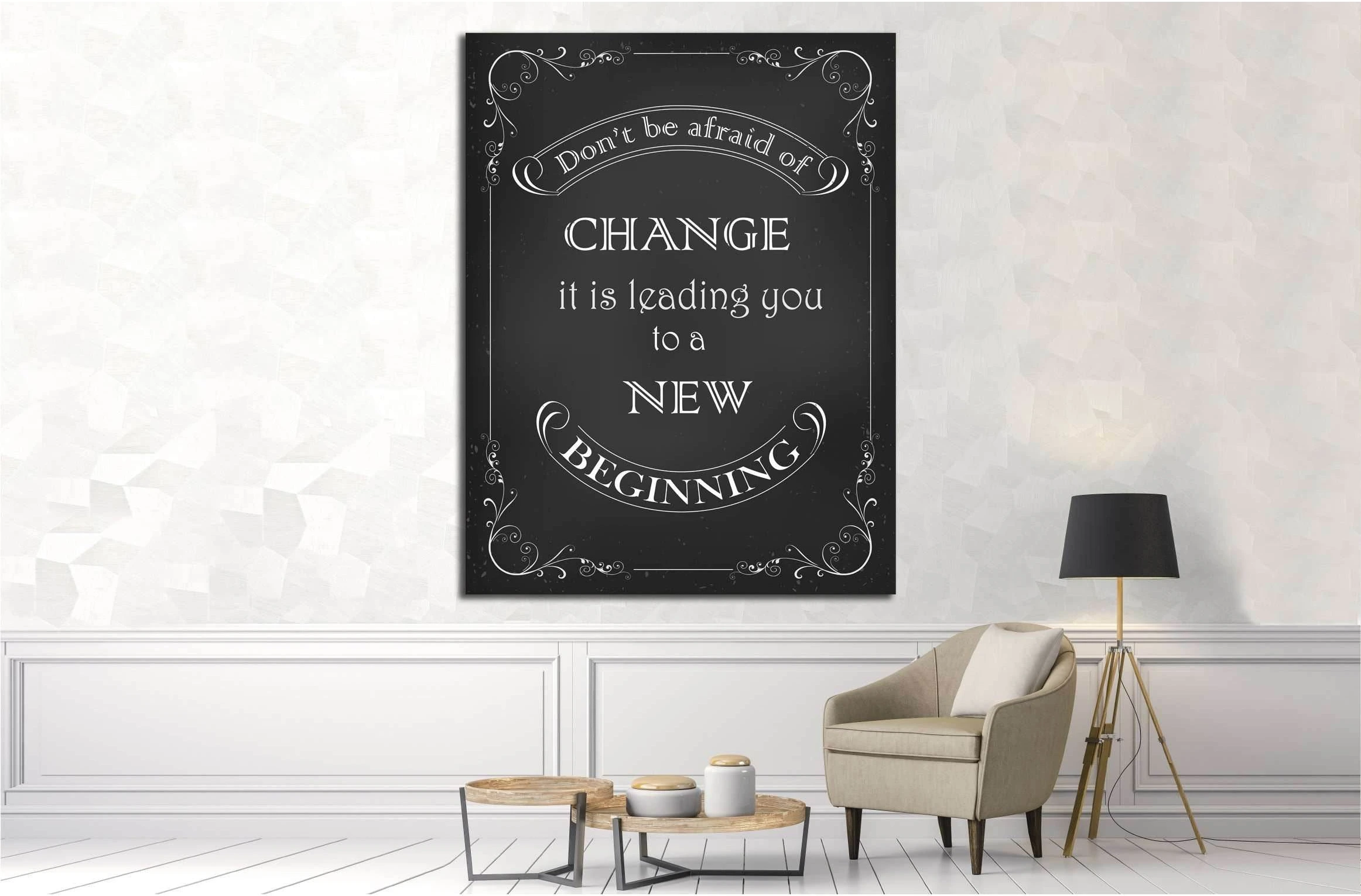 Art canvas in vintage style №4516 Ready to Hang Canvas Print - Zellart Canvas Prints ALL_Products, s-4516