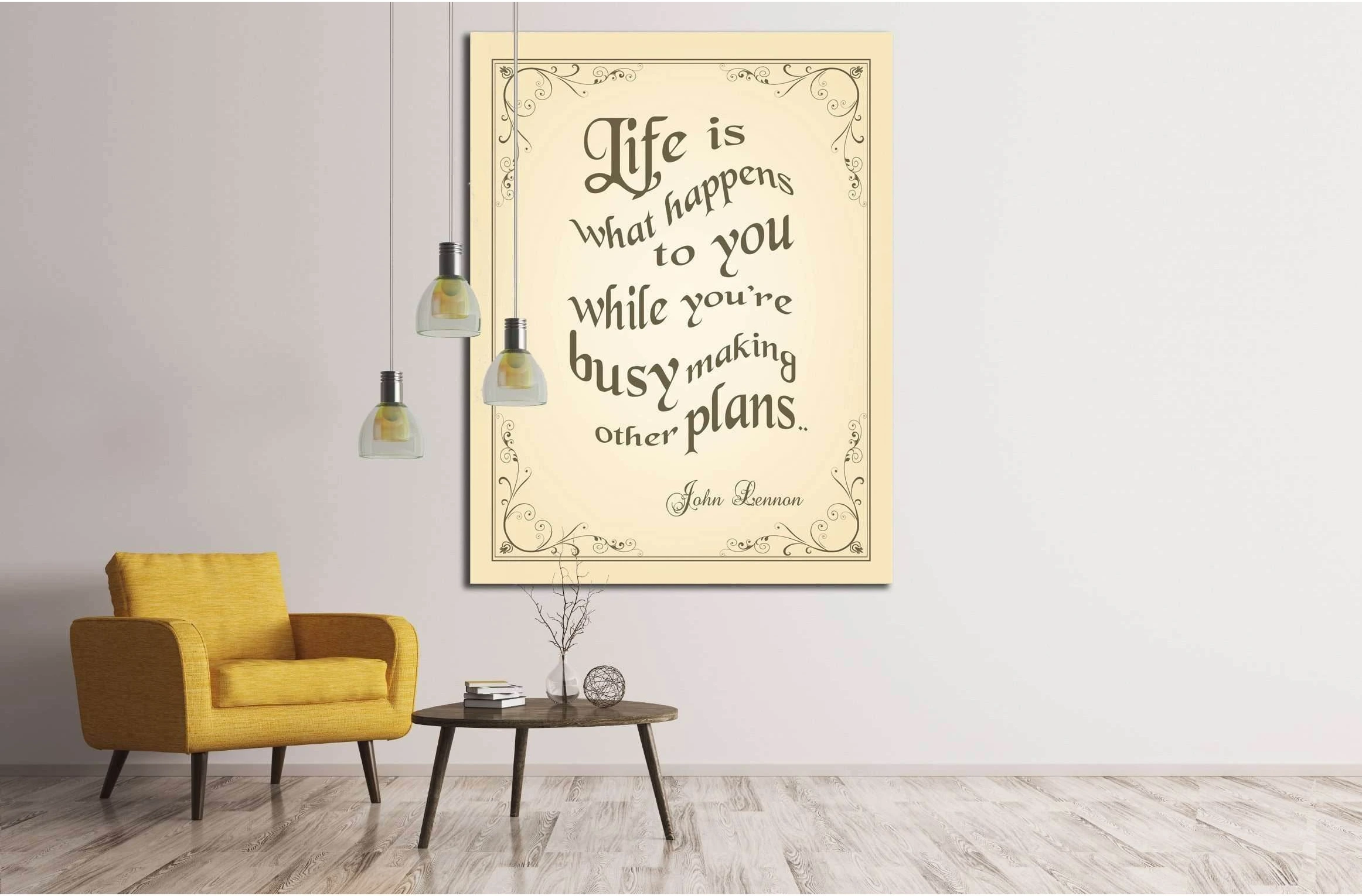 Art canvas in vintage style №4519 Ready to Hang Canvas Print - Zellart Canvas Prints ALL_Products, s-4519