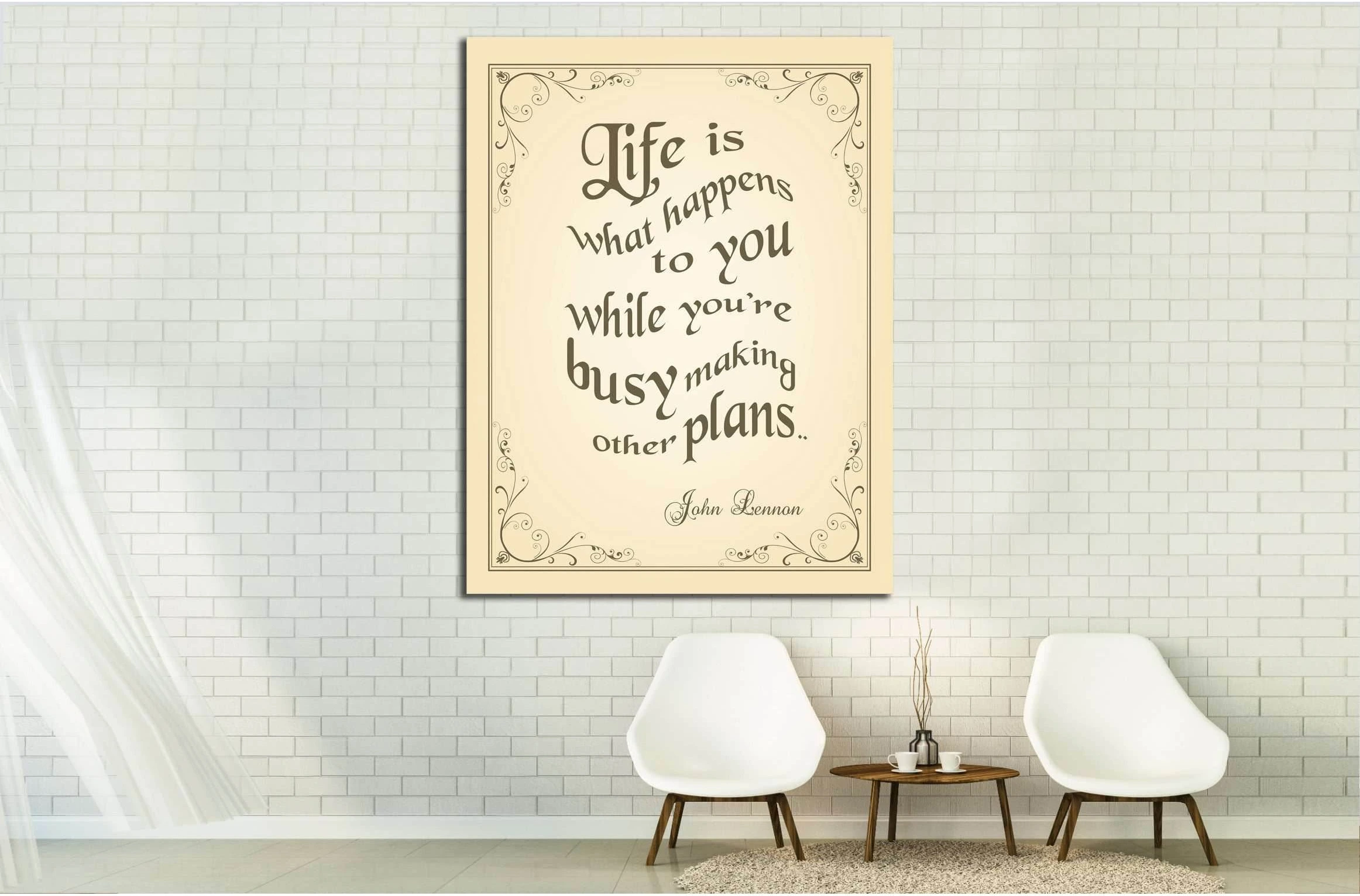 Art canvas in vintage style №4519 Ready to Hang Canvas Print - Zellart Canvas Prints ALL_Products, s-4519