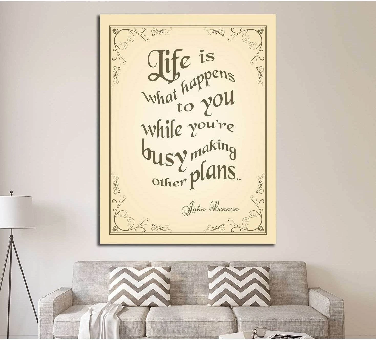 Art canvas in vintage style №4519 Ready to Hang Canvas Print - Zellart Canvas Prints ALL_Products, s-4519