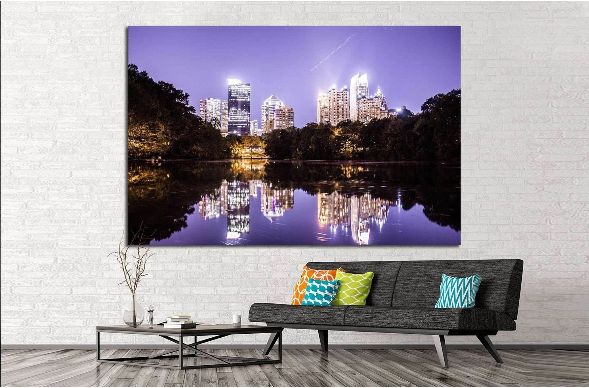 Atlanta №1743 Ready to Hang Canvas Print - Zellart Canvas Prints ALL_Products, s-1743