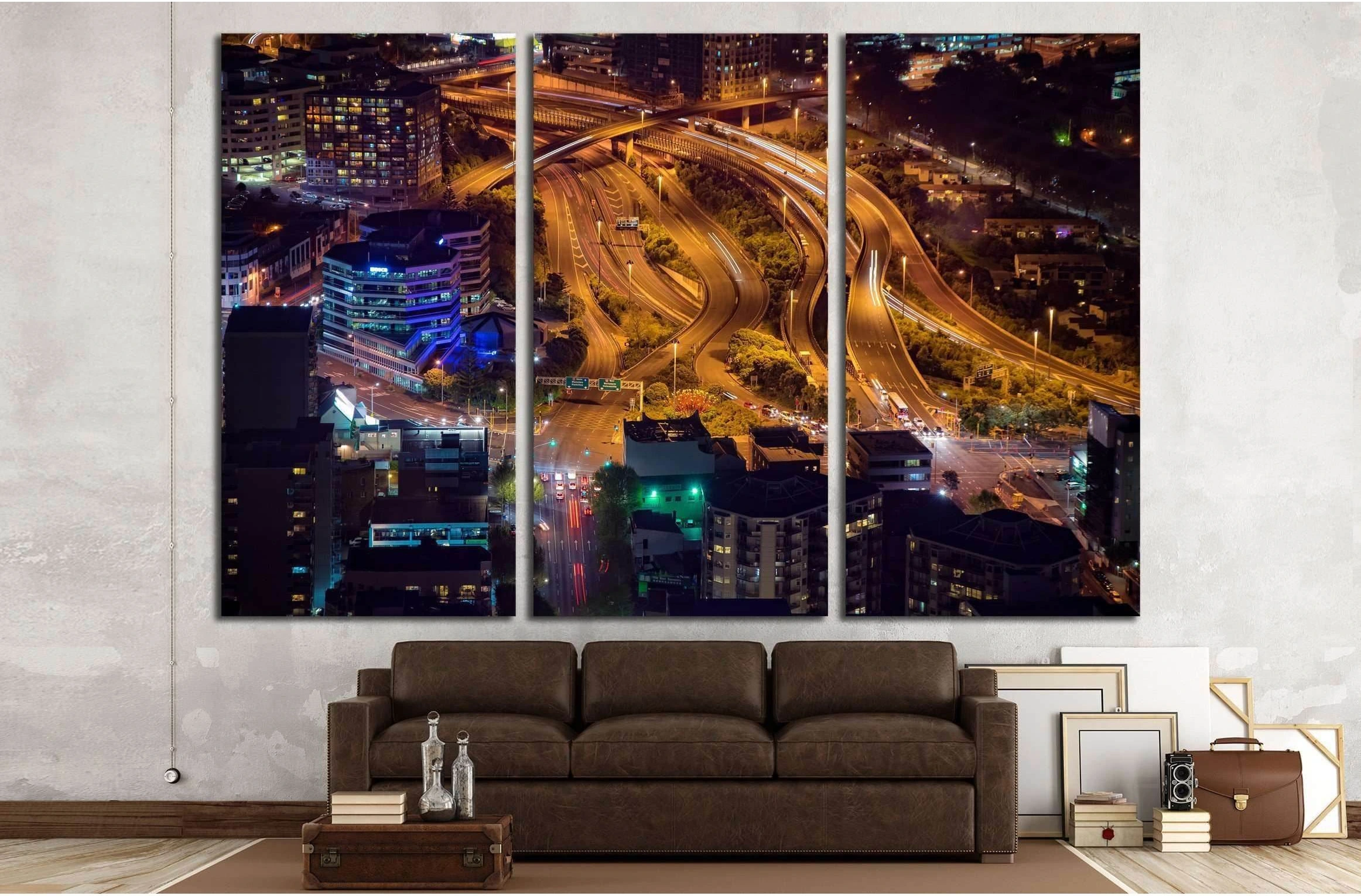 AUCKLAND, NEW ZEALAND, view of the Sky Tower №2296 Ready to Hang Canvas Print - Zellart Canvas Prints ALL_Products, s-2296