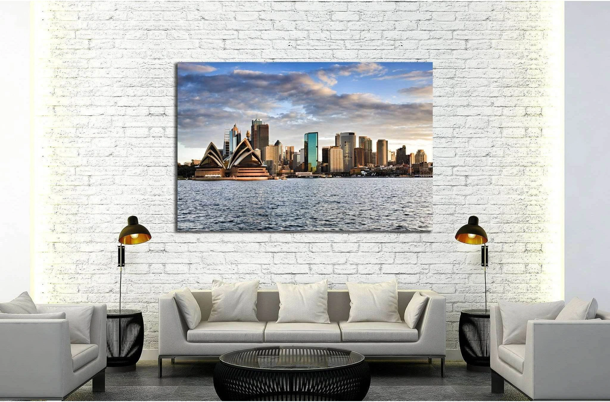 Australia sydney №557 Ready to Hang Canvas Print - Zellart Canvas Prints ALL_Products, s-557