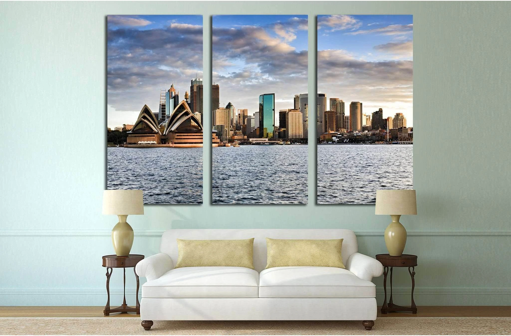 Australia sydney №557 Ready to Hang Canvas Print - Zellart Canvas Prints ALL_Products, s-557