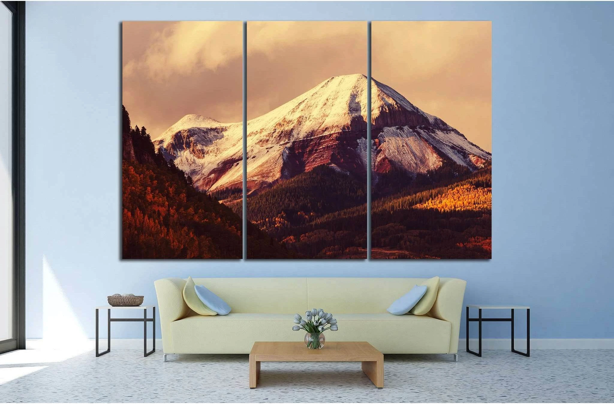 Autumn in Colorado mountains №16 Ready to Hang Canvas Print - Zellart Canvas Prints ALL_Products, s-16