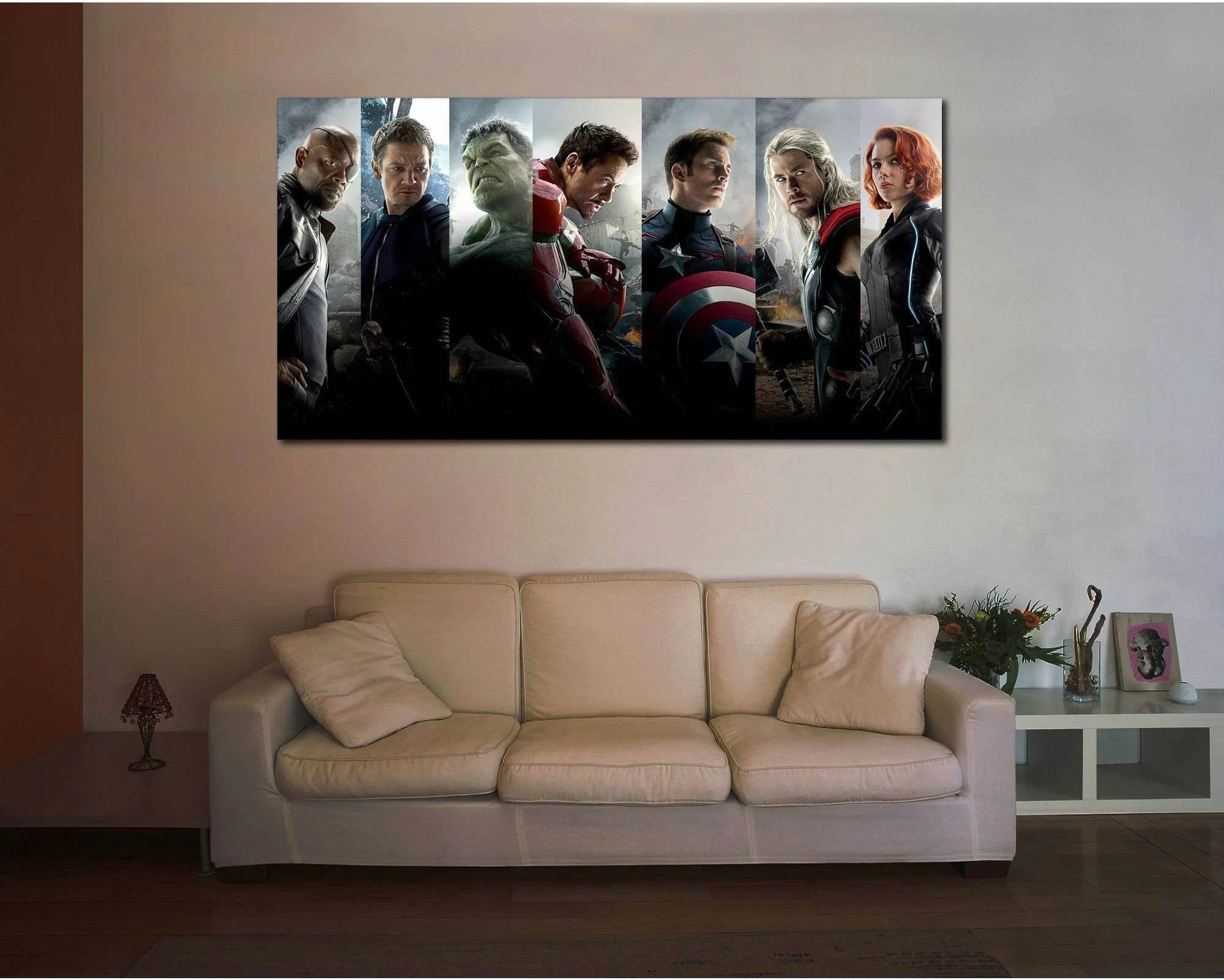 Avengers №2016 Ready to Hang Canvas Print - Zellart Canvas Prints ALL_Products