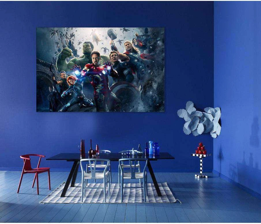 Avengers №2018 Ready to Hang Canvas Print - Zellart Canvas Prints ALL_Products