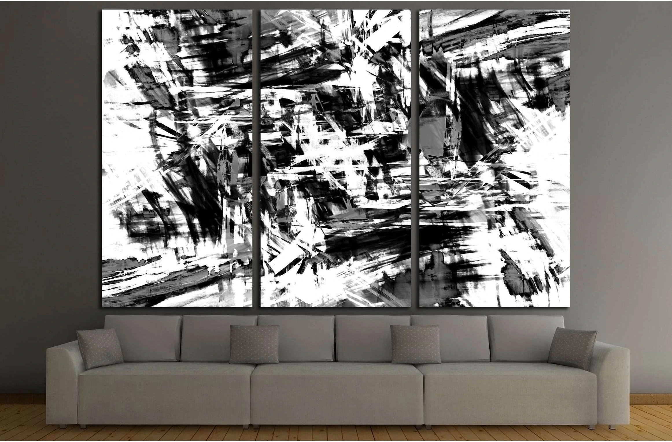 background in the style of old grunge graphics №3266 Ready to Hang Canvas Print - Zellart Canvas Prints ALL_Products, s-3266