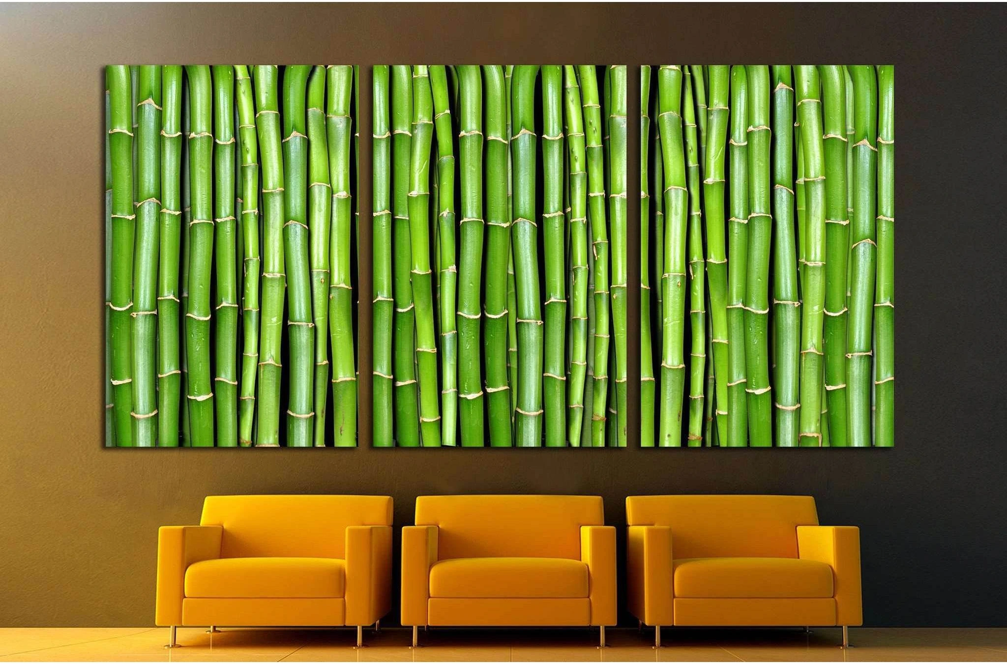 Bamboo №17 Ready to Hang Canvas Print - Zellart Canvas Prints ALL_Products, s-17