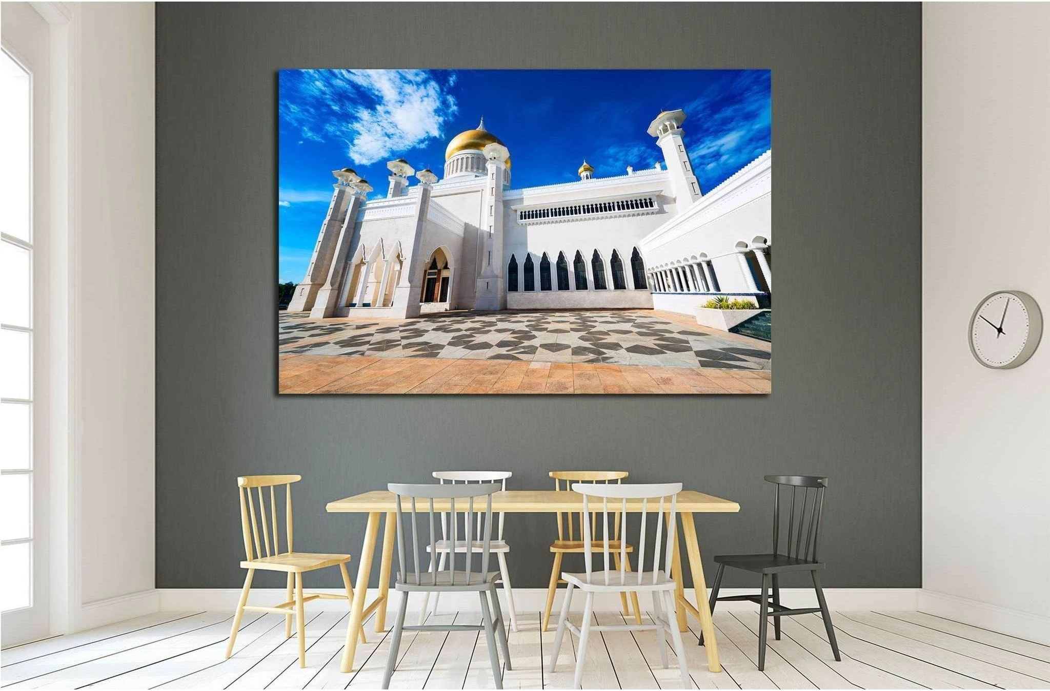 BANDAR SERI BEGAWAN(BSB) №1795 Ready to Hang Canvas Print - Zellart Canvas Prints ALL_Products, s-1795