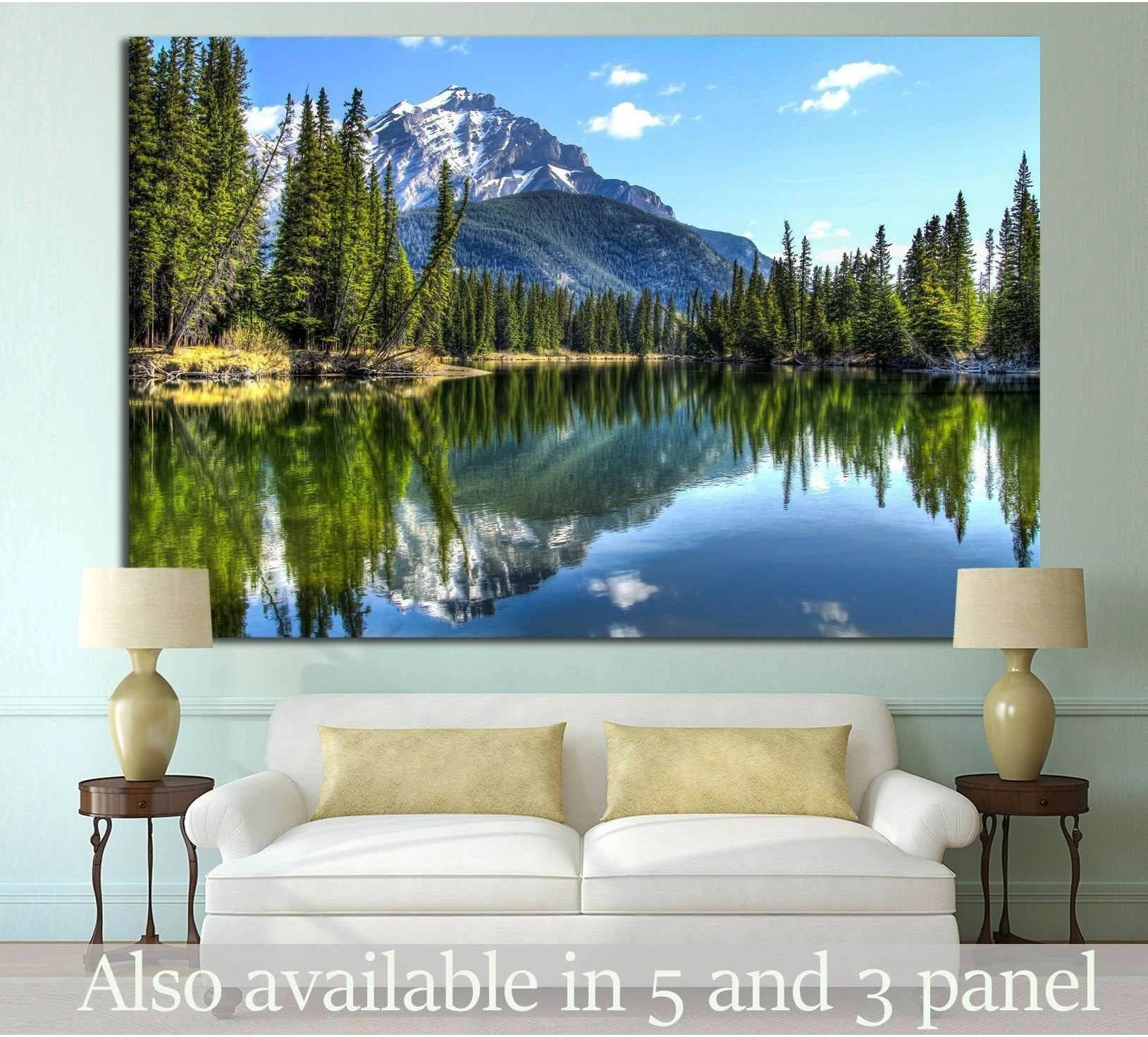 Banff National Park, Alberta, Canada №751 Ready to Hang Canvas Print - Zellart Canvas Prints ALL_Products, s-751