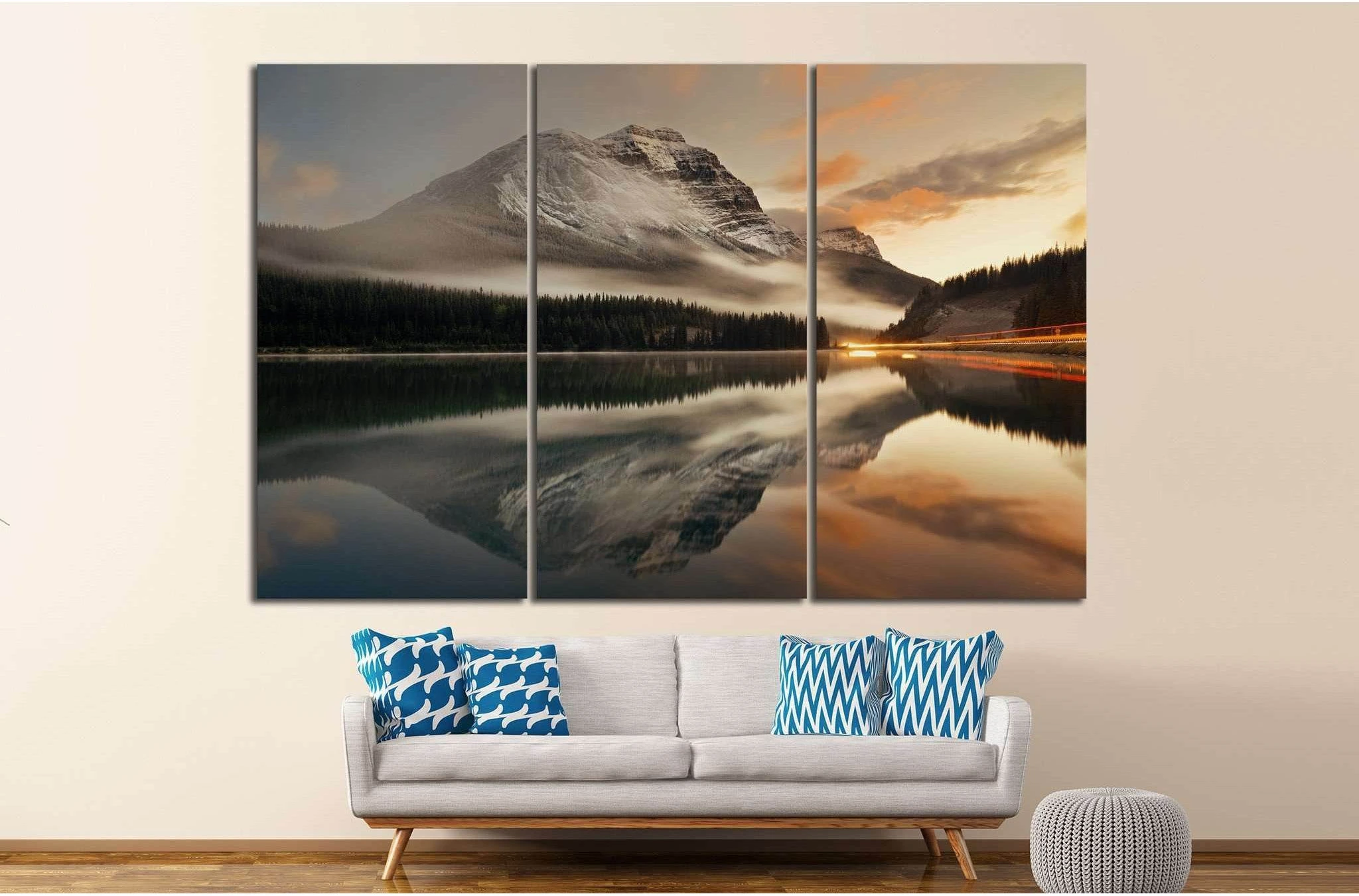 Banff National Park, Canada №878 Ready to Hang Canvas Print - Zellart Canvas Prints ALL_Products, s-878