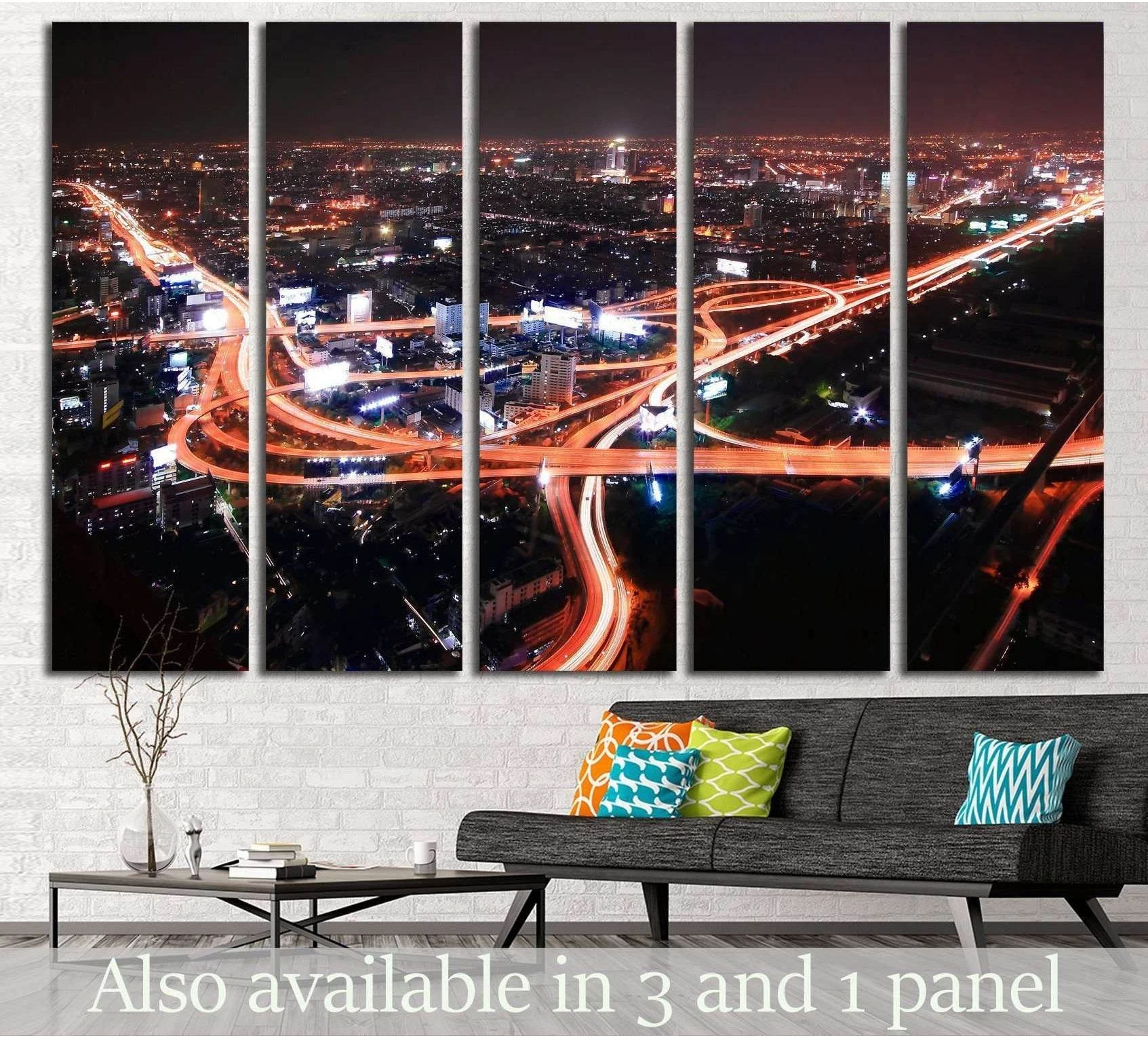 Bangkok №761 Ready to Hang Canvas Print - Zellart Canvas Prints ALL_Products, s-761