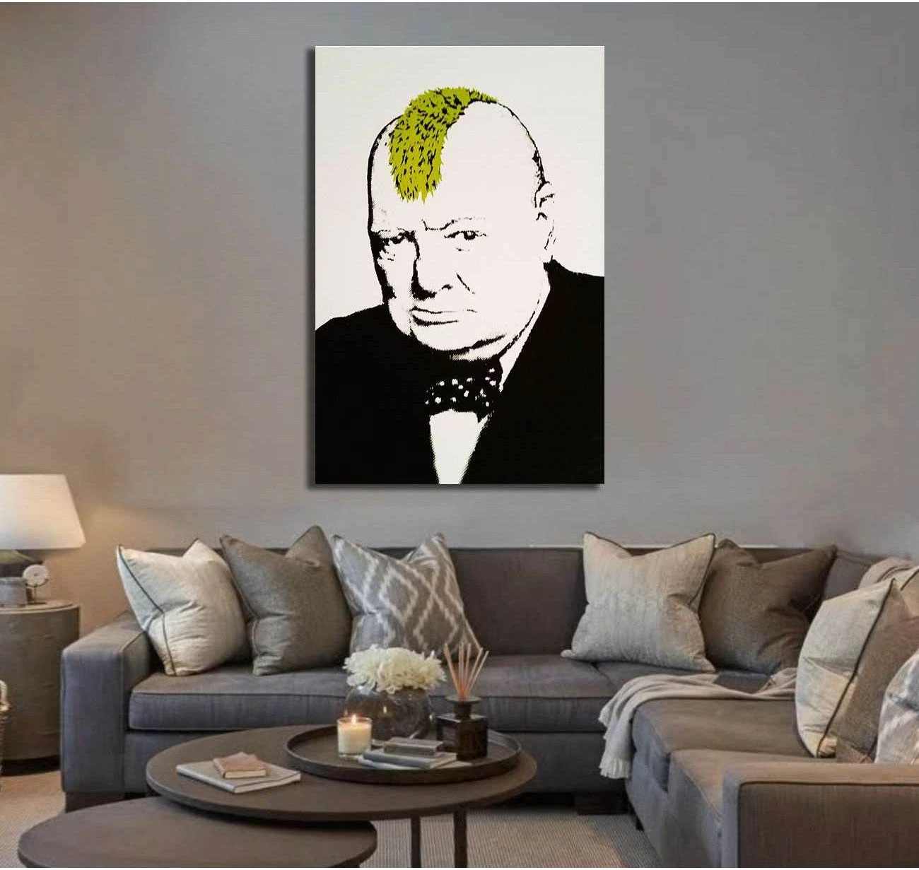Banksy - Canvas print - Zellart Canvas Prints 000Negative, 6017, ALL_Products