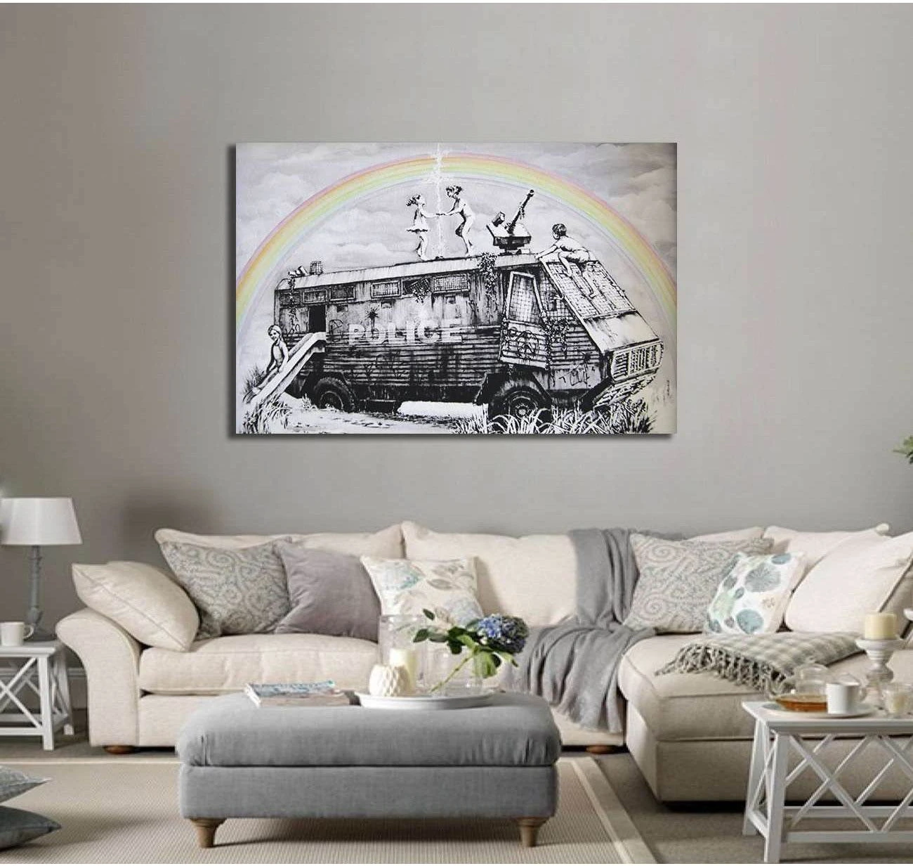 Banksy – dismaland - Canvas print - Zellart Canvas Prints 000Negative, 6029, ALL_Products