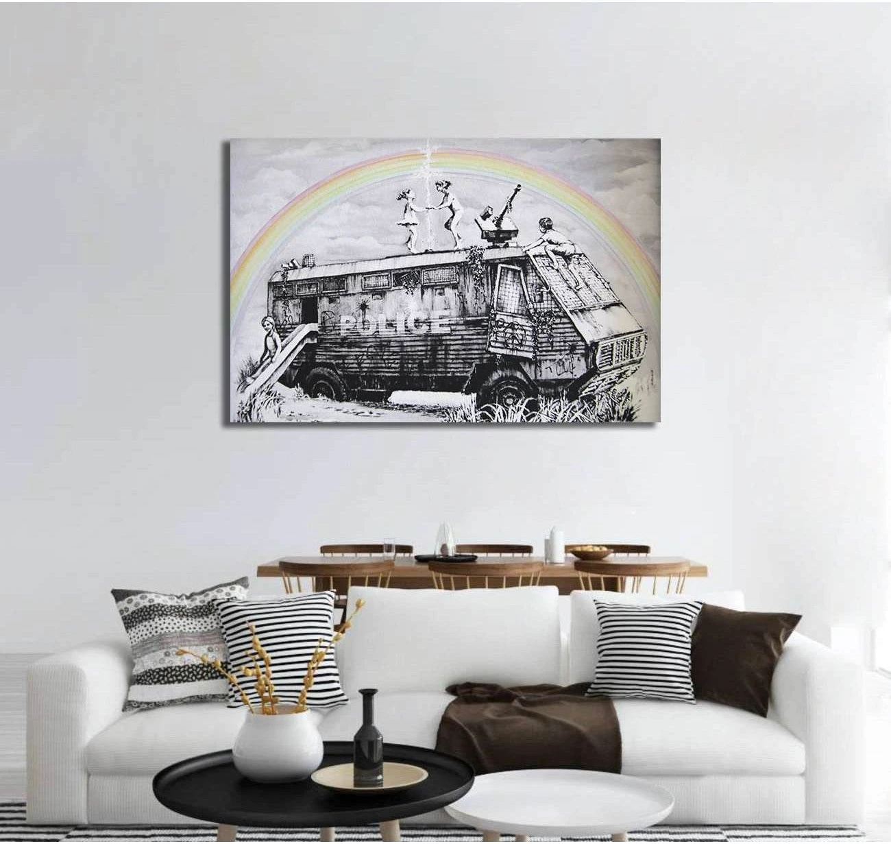 Banksy – dismaland - Canvas print - Zellart Canvas Prints 000Negative, 6029, ALL_Products