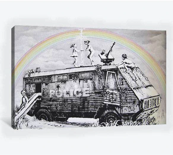 Banksy – dismaland - Canvas print - Zellart Canvas Prints 000Negative, 6029, ALL_Products