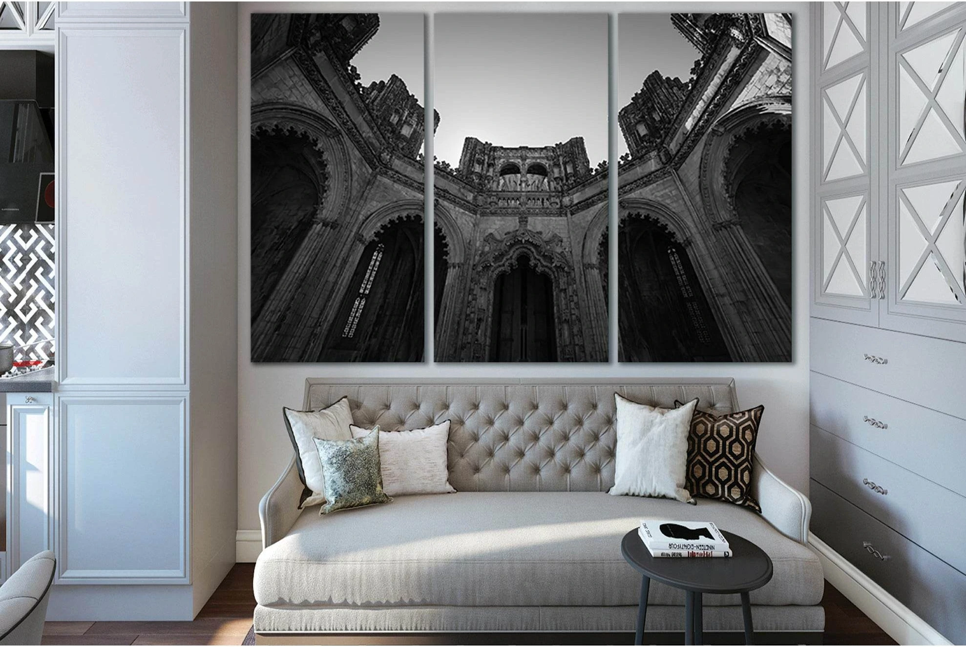 Batalha Monastery №SL1376 Ready to Hang Canvas Print - Zellart Canvas Prints 0new, ALL_Products, Architecture