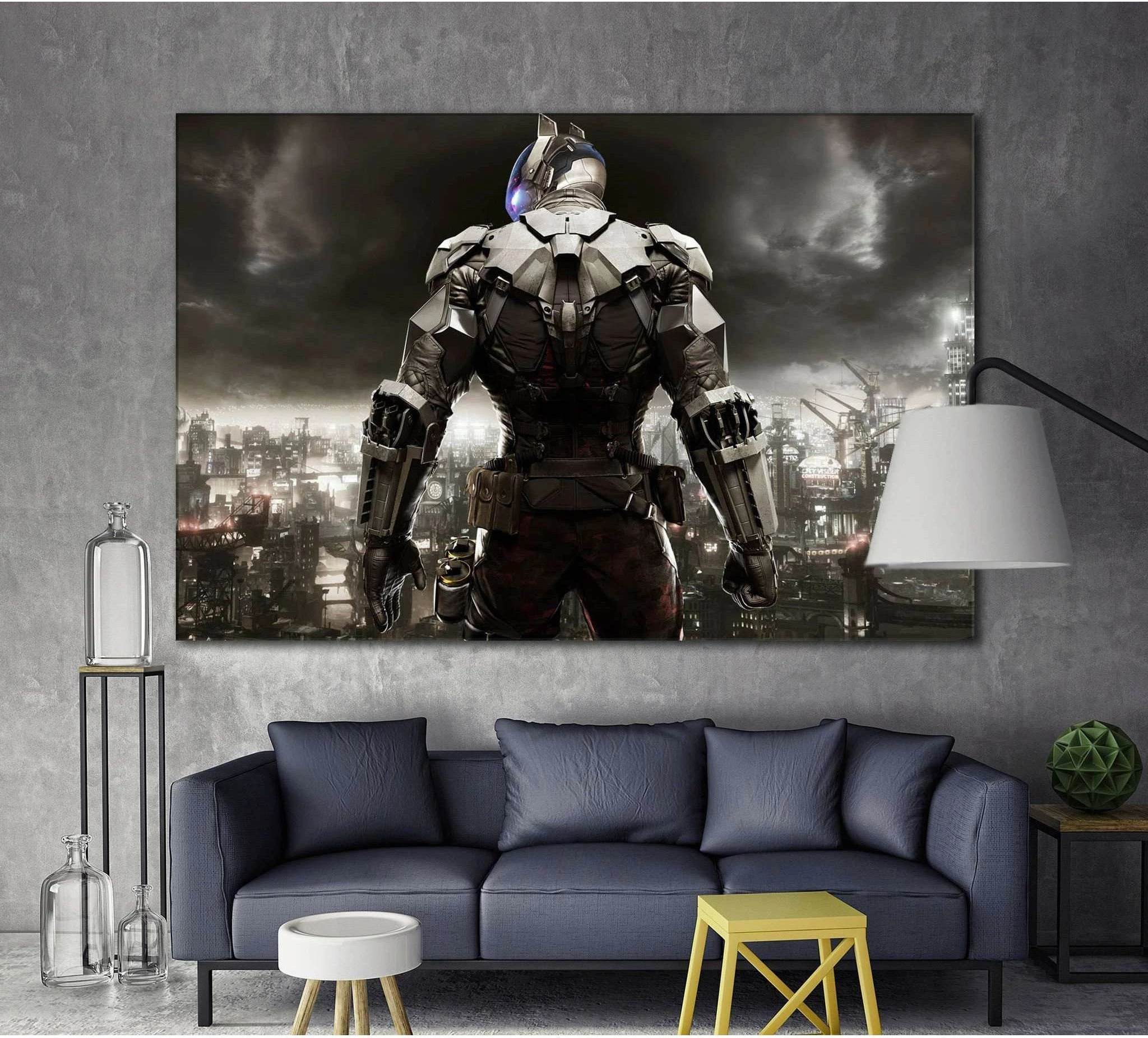 Batman №2005 Ready to Hang Canvas Print - Zellart Canvas Prints ALL_Products
