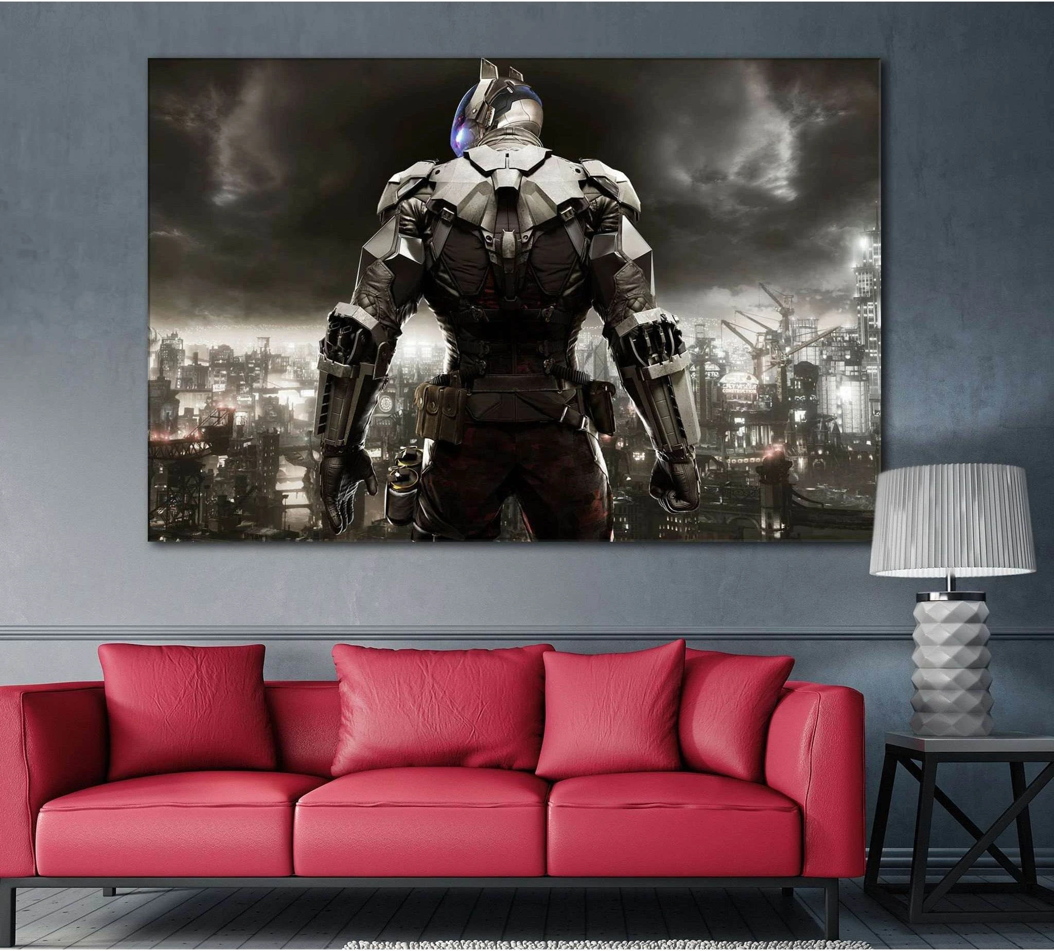 Batman №2005 Ready to Hang Canvas Print - Zellart Canvas Prints ALL_Products