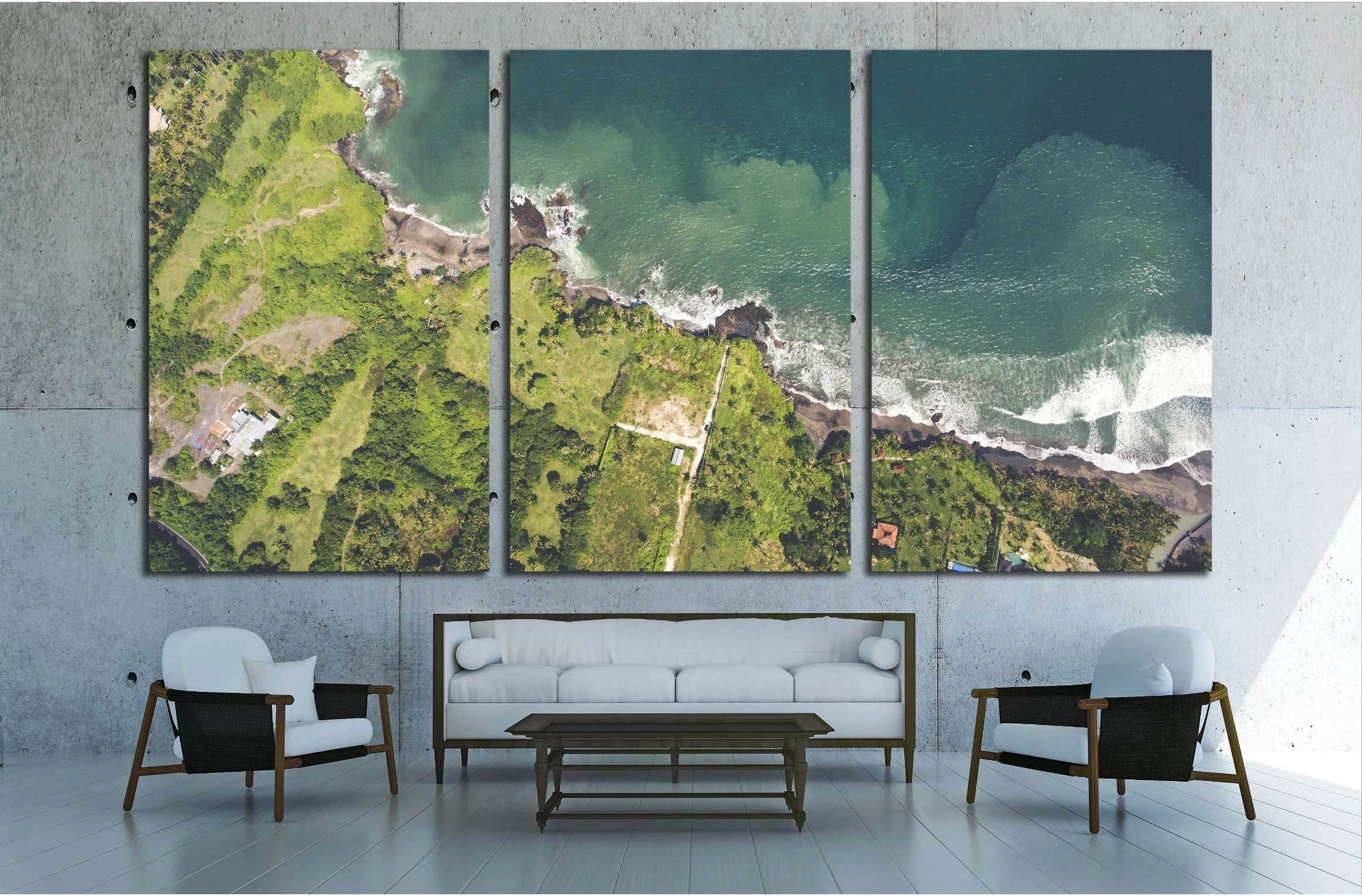 Beautiful Asian seascape №2918 Ready to Hang Canvas Print - Zellart Canvas Prints ALL_Products, s-2918