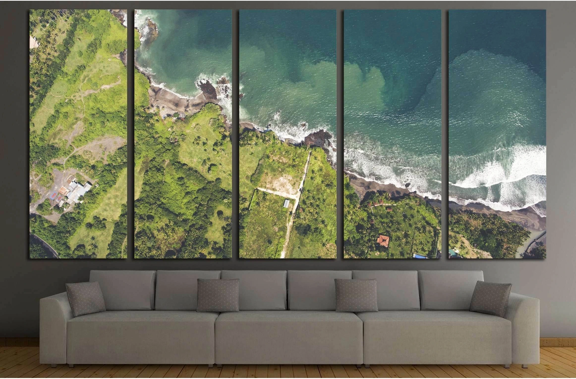 Beautiful Asian seascape №2918 Ready to Hang Canvas Print - Zellart Canvas Prints ALL_Products, s-2918
