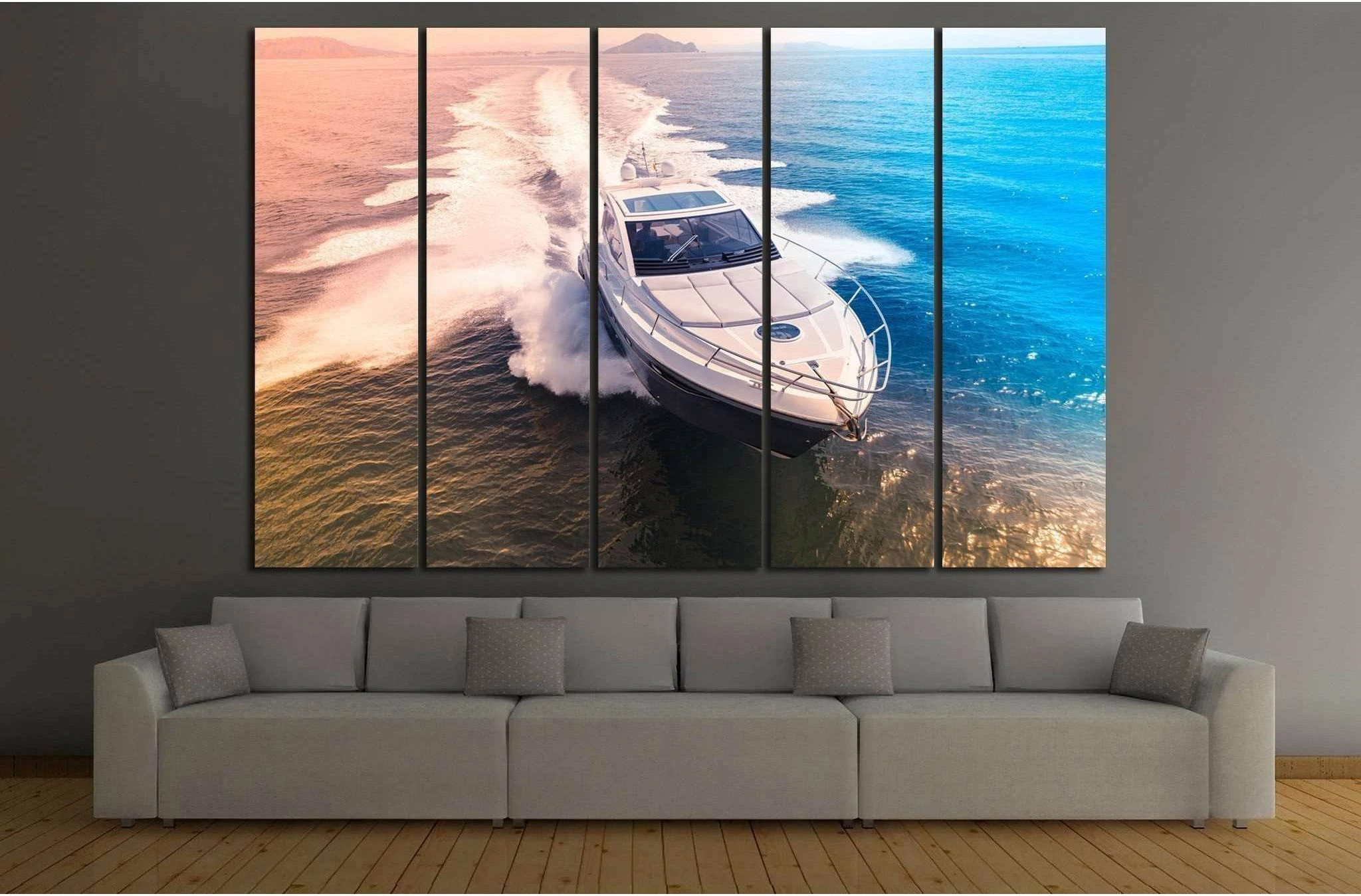 Beautiful Boat №209 Ready to Hang Canvas Print - Zellart Canvas Prints ALL_Products, wd-209