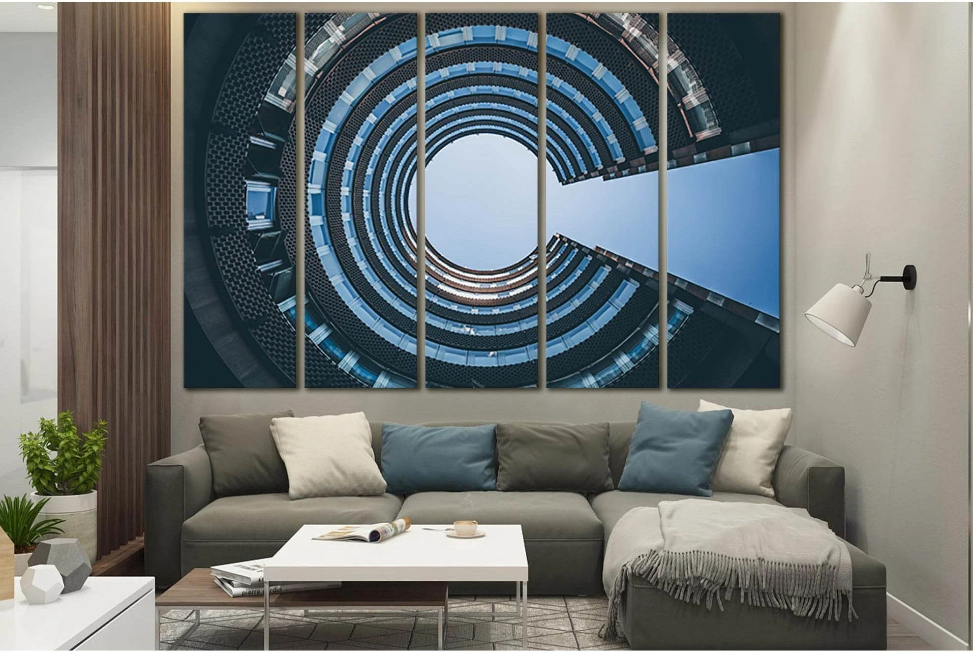 Beautiful Building Architecture №SL1415 Ready to Hang Canvas Print - Zellart Canvas Prints 0new, ALL_Products, Architecture