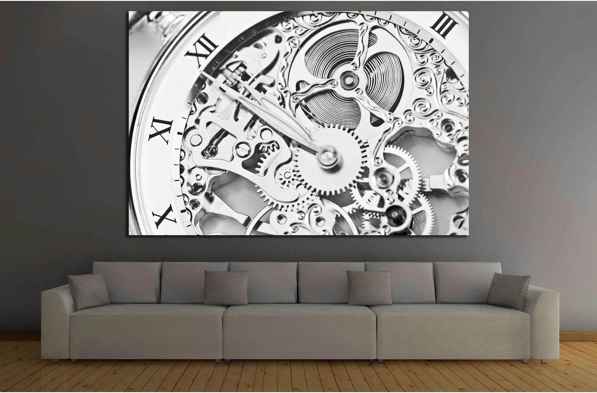 Beautiful Clockwork №221 Ready to Hang Canvas Print - Zellart Canvas Prints ALL_Products, wd-221