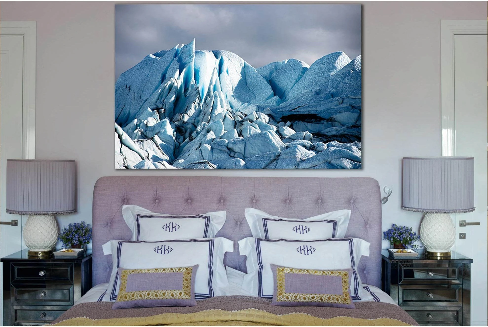 Beautiful Matanuska Glacier №SL1346 Ready to Hang Canvas Print - Zellart Canvas Prints 0new, ALL_Products, Glacials