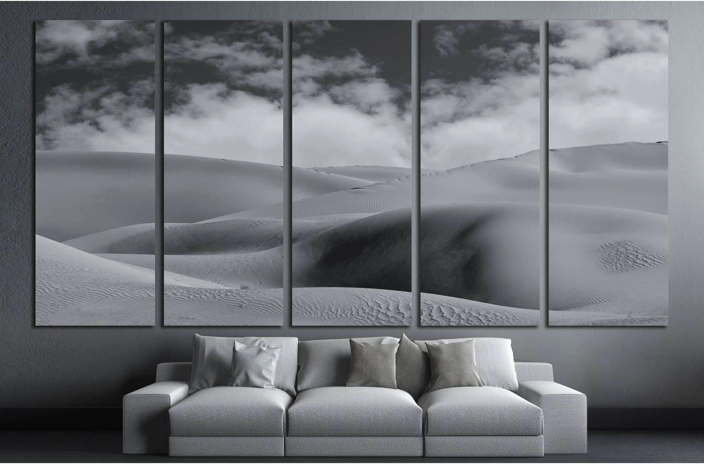 Beautiful Sand Dunes at the Imperial Sand Dunes California №2868 Ready to Hang Canvas Print - Zellart Canvas Prints ALL_Products, s-2868