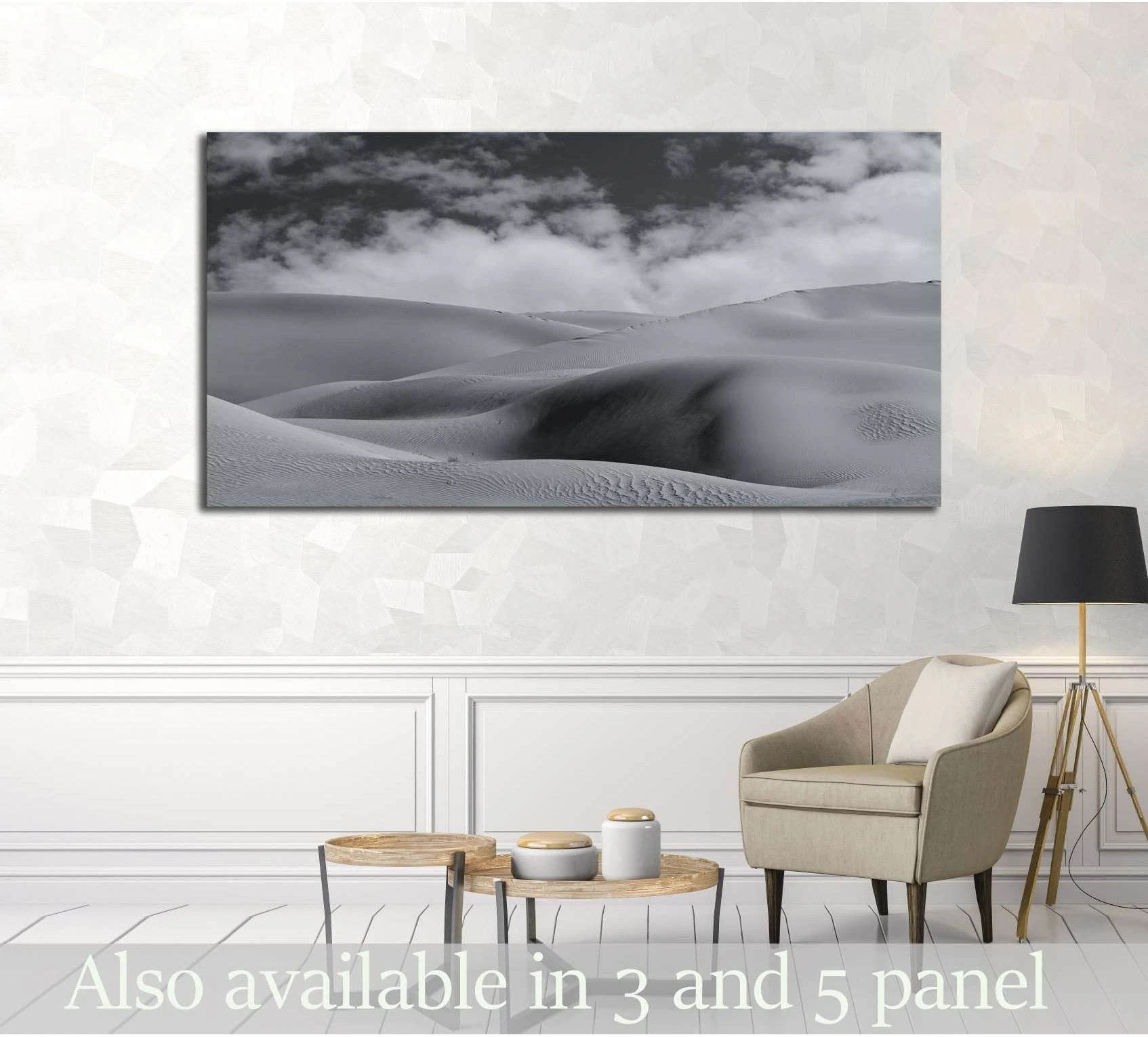 Beautiful Sand Dunes at the Imperial Sand Dunes California №2868 Ready to Hang Canvas Print - Zellart Canvas Prints ALL_Products, s-2868