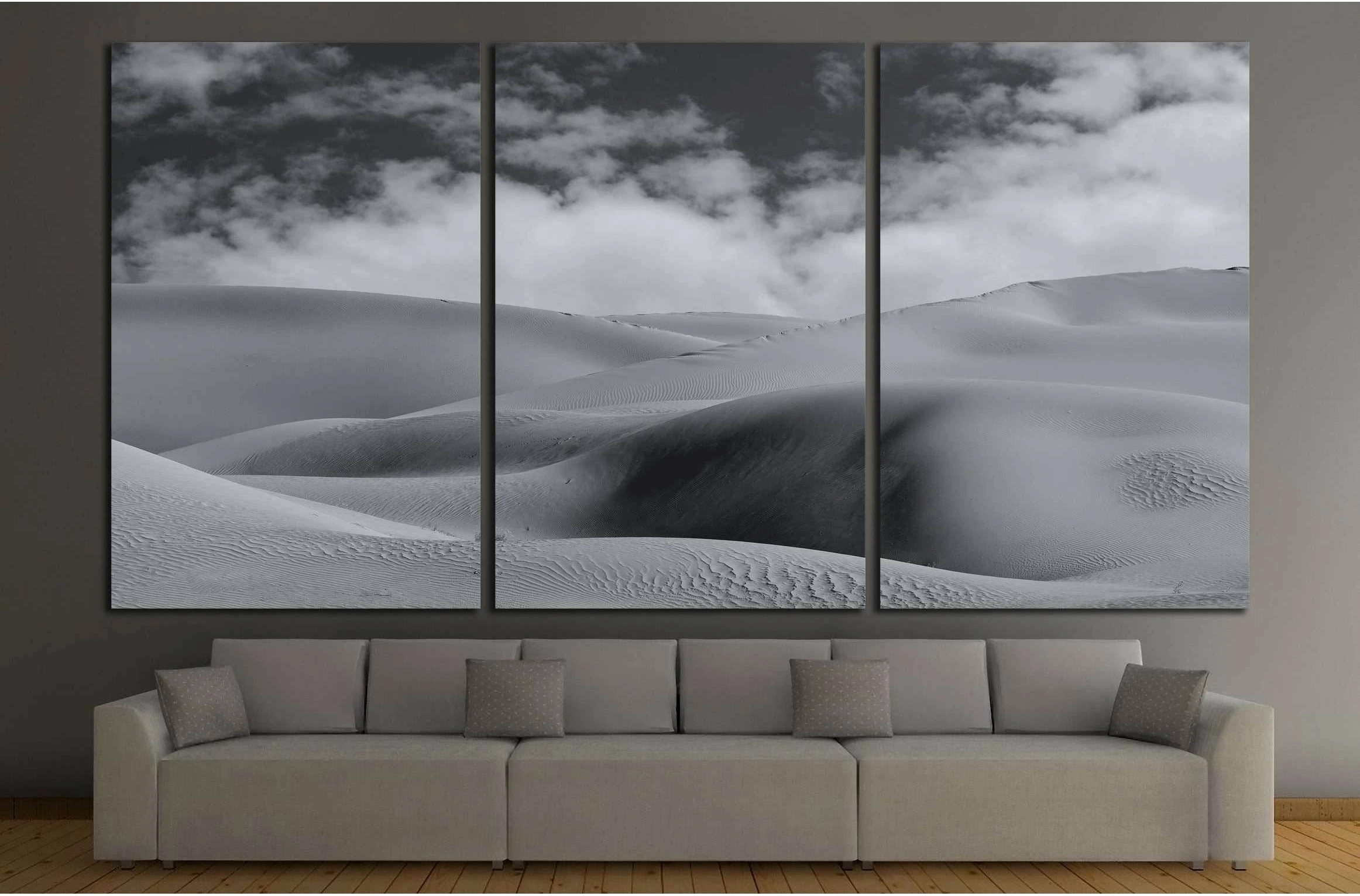 Beautiful Sand Dunes at the Imperial Sand Dunes California №2868 Ready to Hang Canvas Print - Zellart Canvas Prints ALL_Products, s-2868
