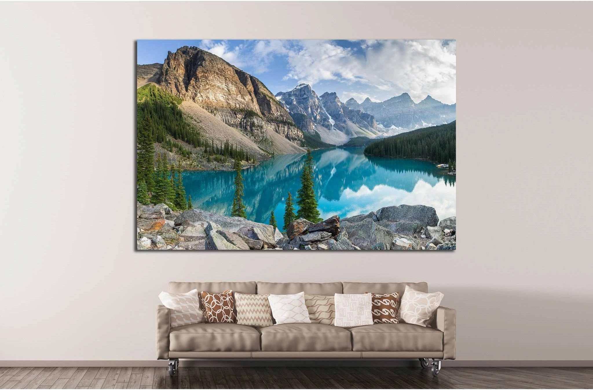 Beautiful View №27 Ready to Hang Canvas Print - Zellart Canvas Prints ALL_Products, s-27
