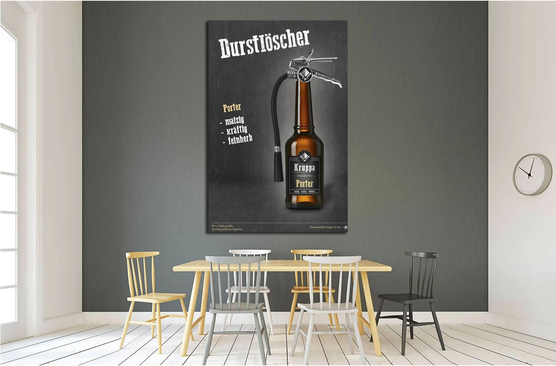 Beer №3415 Ready to Hang Canvas Print - Zellart Canvas Prints ALL_Products, Beer, s-3415