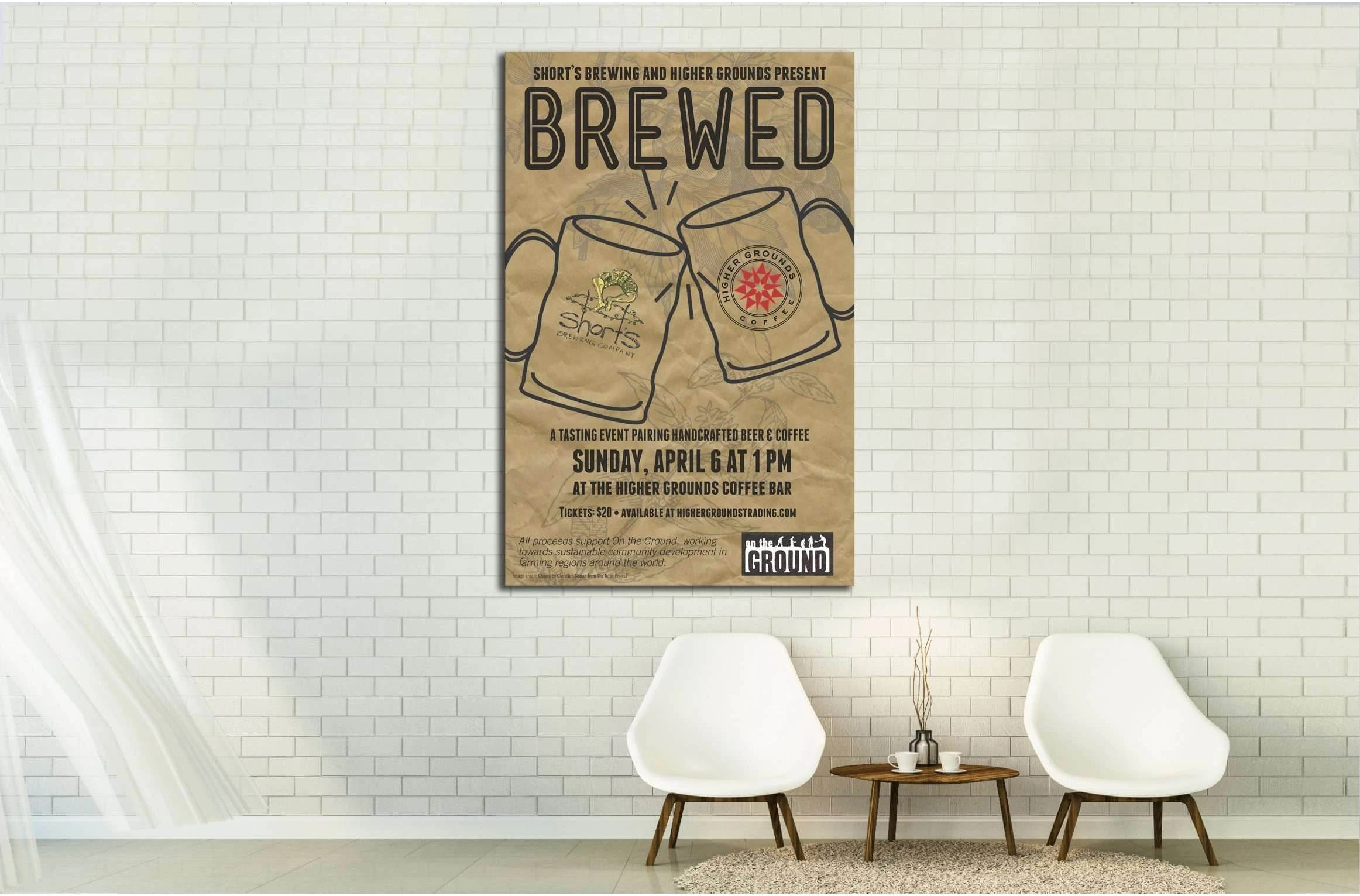 beer №3446 Ready to Hang Canvas Print - Zellart Canvas Prints ALL_Products, Beer, s-3446