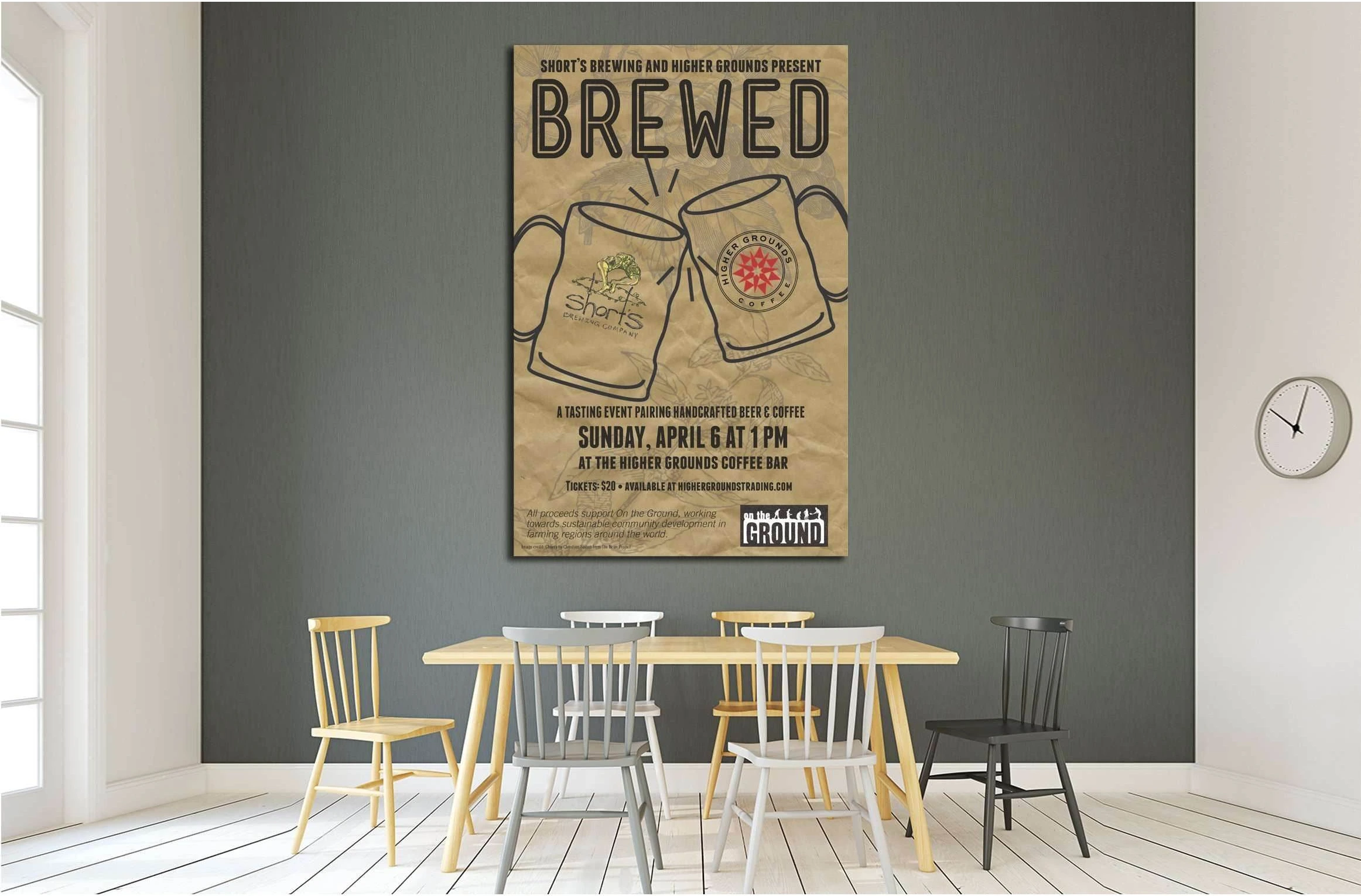 beer №3446 Ready to Hang Canvas Print - Zellart Canvas Prints ALL_Products, Beer, s-3446