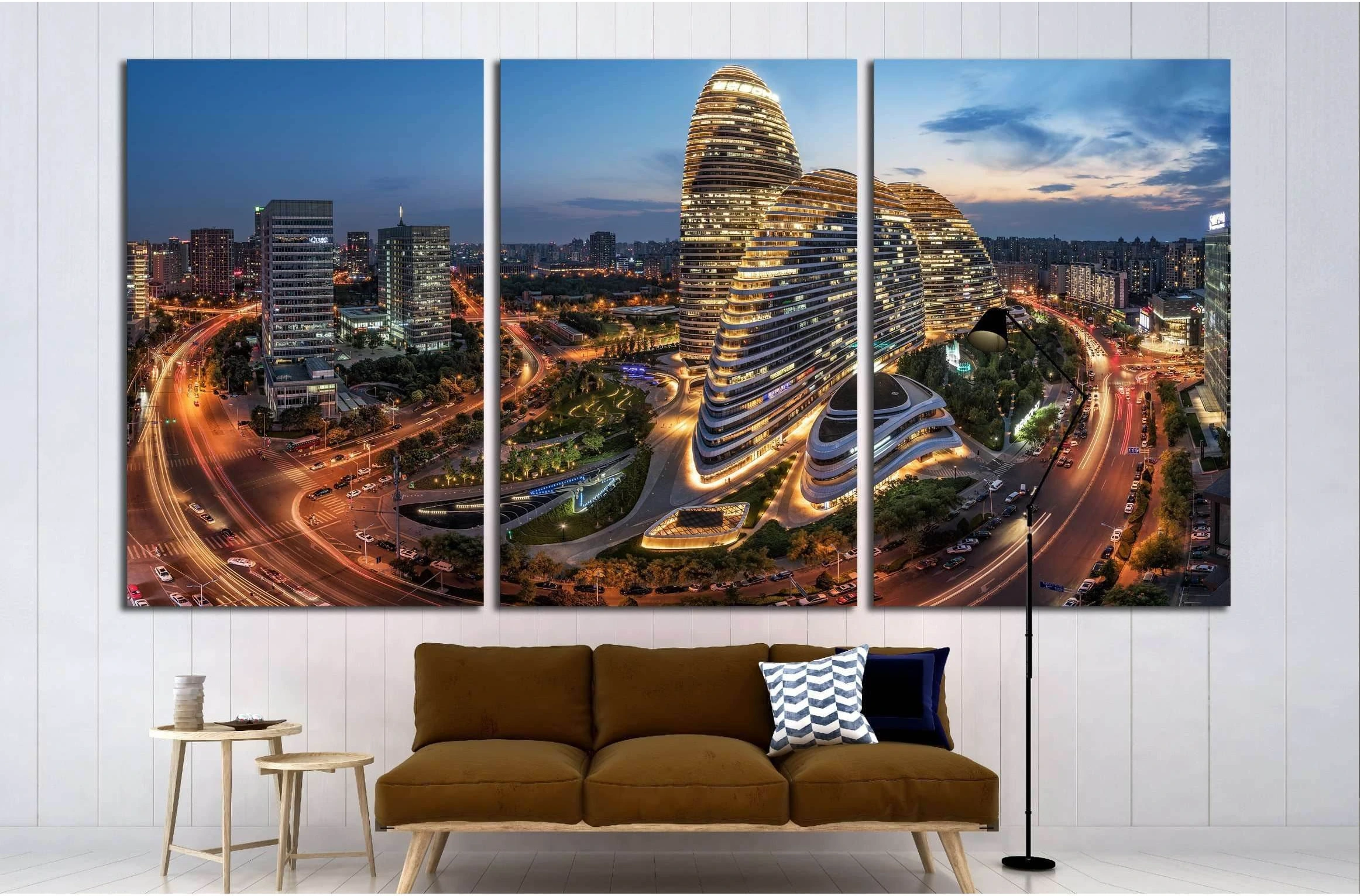 Beijing, China №1552 Ready to Hang Canvas Print - Zellart Canvas Prints ALL_Products, s-1552