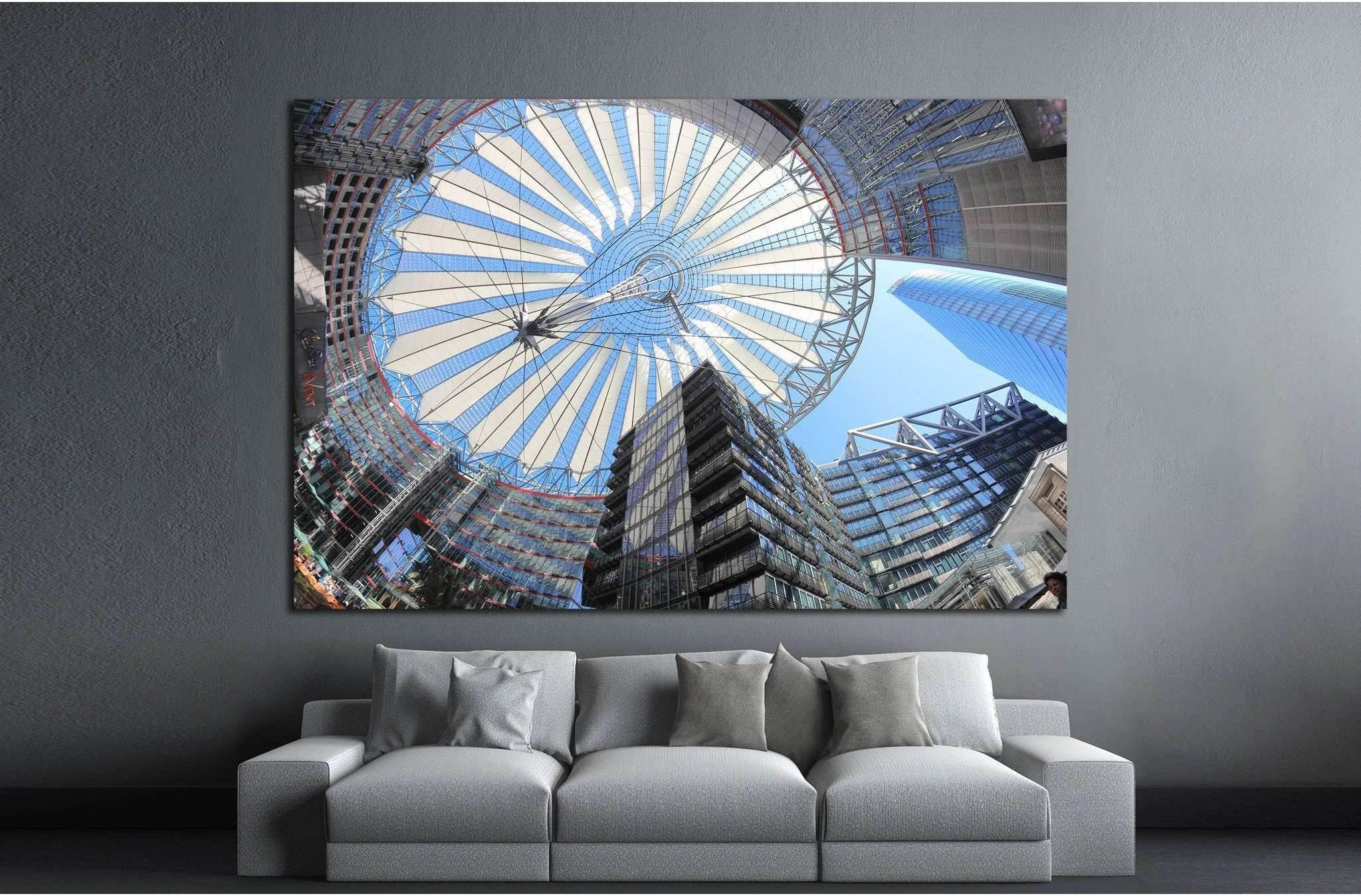 BERLIN, GERMANY №1165 Ready to Hang Canvas Print - Zellart Canvas Prints ALL_Products, s-1165