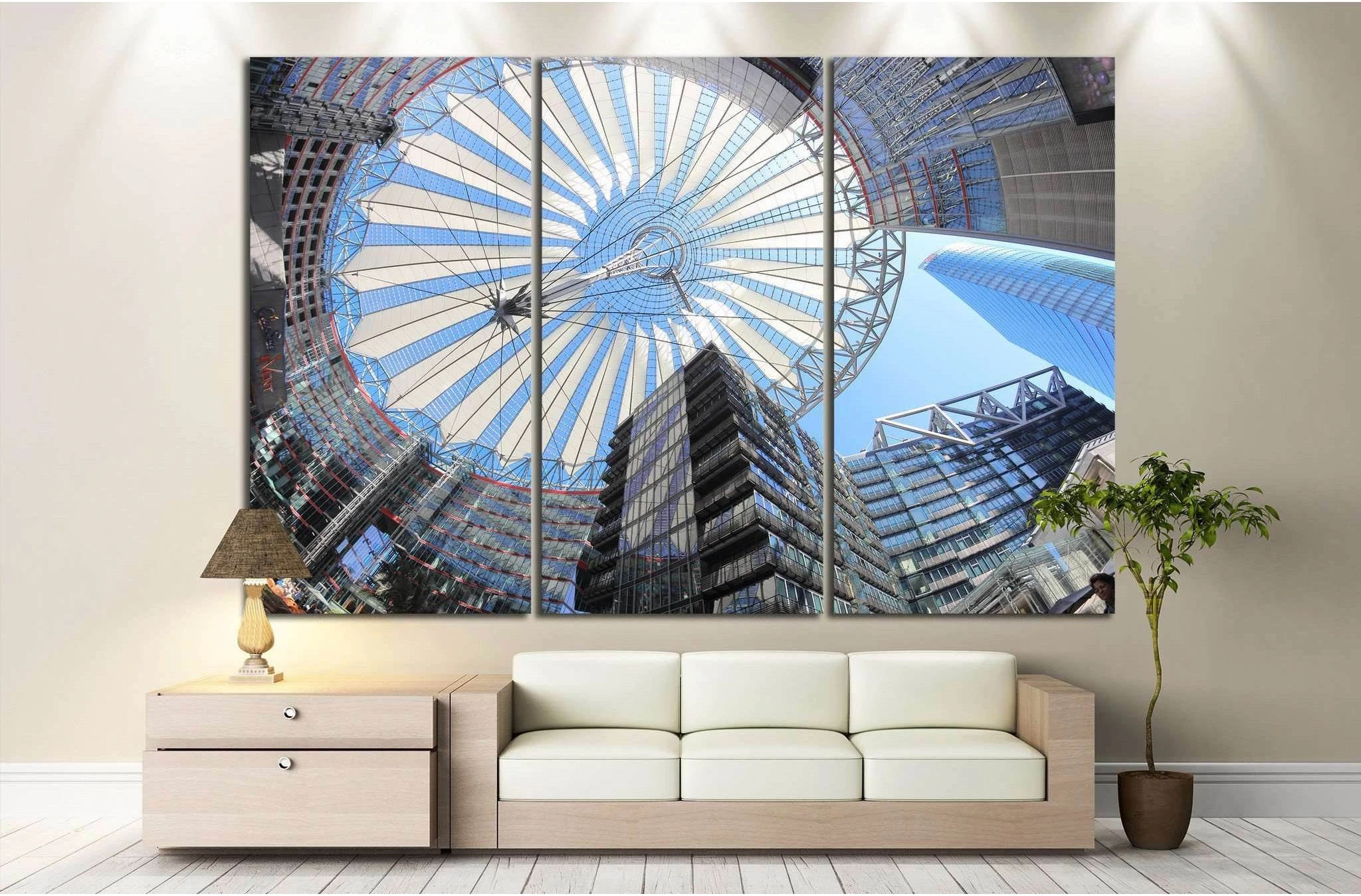 BERLIN, GERMANY №1165 Ready to Hang Canvas Print - Zellart Canvas Prints ALL_Products, s-1165