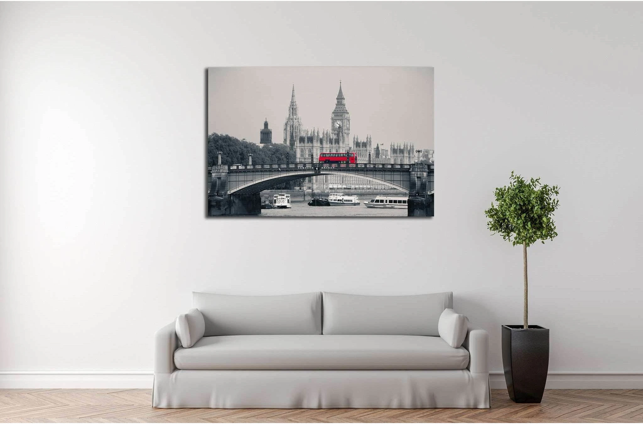 Big Ben №562 Ready to Hang Canvas Print - Zellart Canvas Prints ALL_Products, s-562