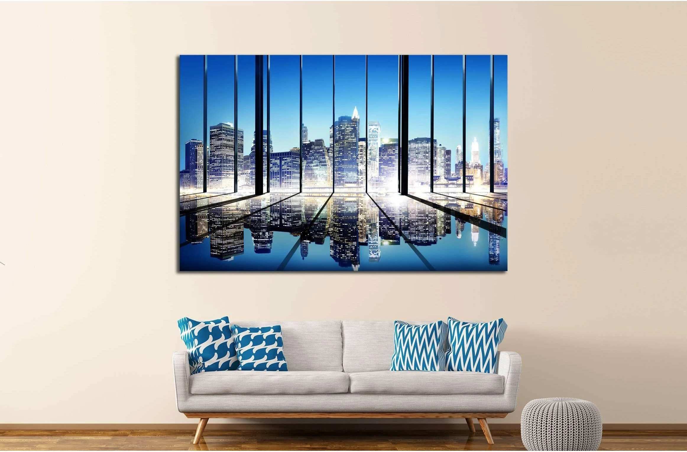 Business Contemporary Meeting Room Office Working Concept №3028 Ready to Hang Canvas Print - Zellart Canvas Prints ALL_Products, s-3028