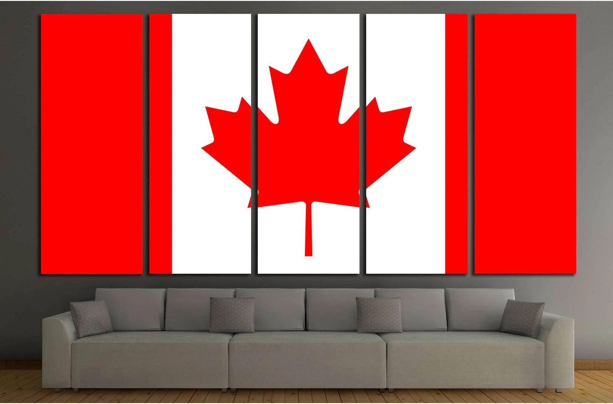 Canada №651 Ready to Hang Canvas Print - Zellart Canvas Prints ALL_Products, s-651