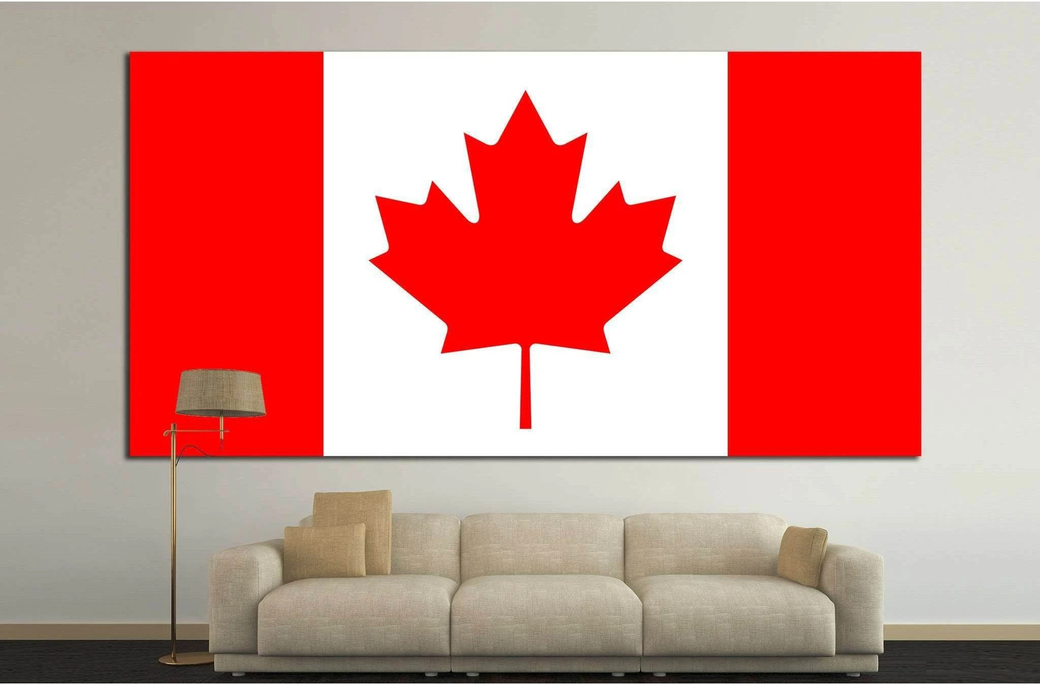 Canada №651 Ready to Hang Canvas Print - Zellart Canvas Prints ALL_Products, s-651