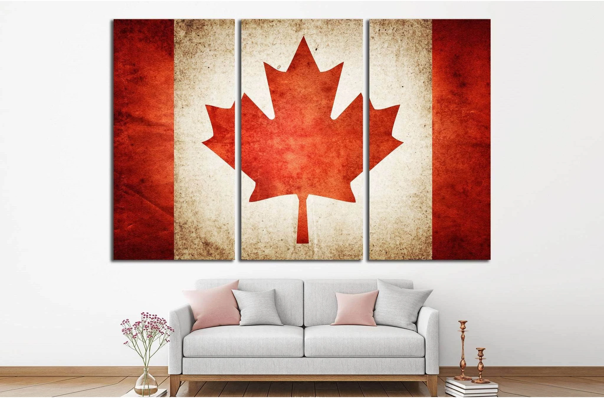 Canada №671 Ready to Hang Canvas Print - Zellart Canvas Prints ALL_Products, s-671